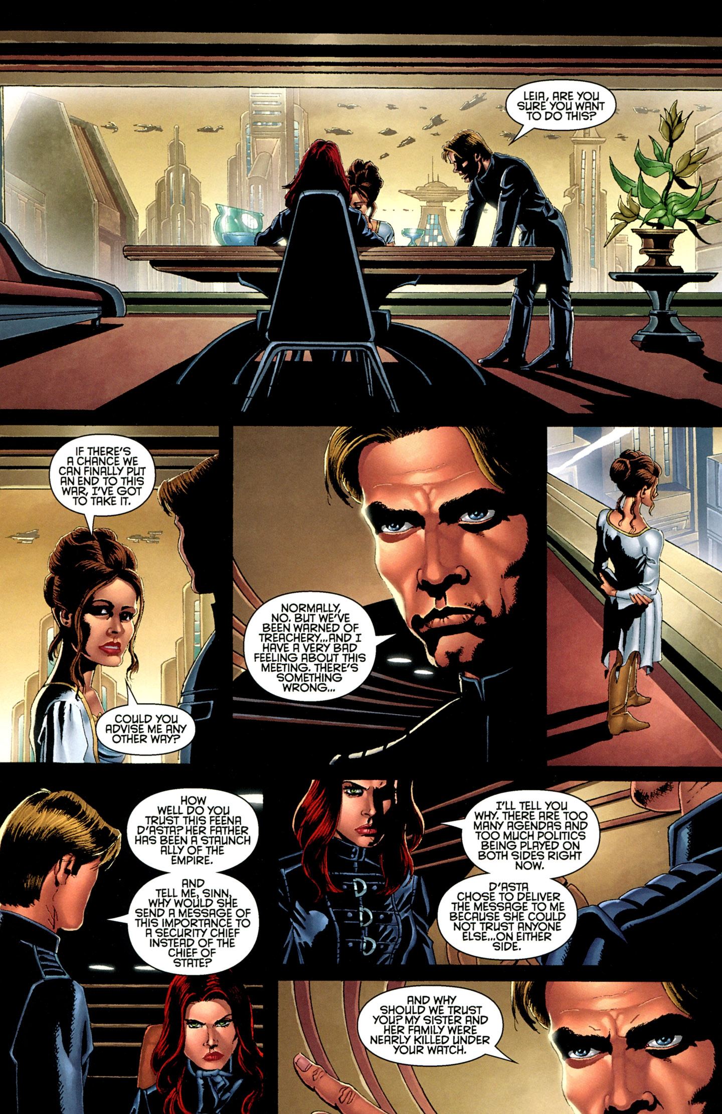 Read online Star Wars: Crimson Empire III - Empire Lost comic -  Issue #4 - 8