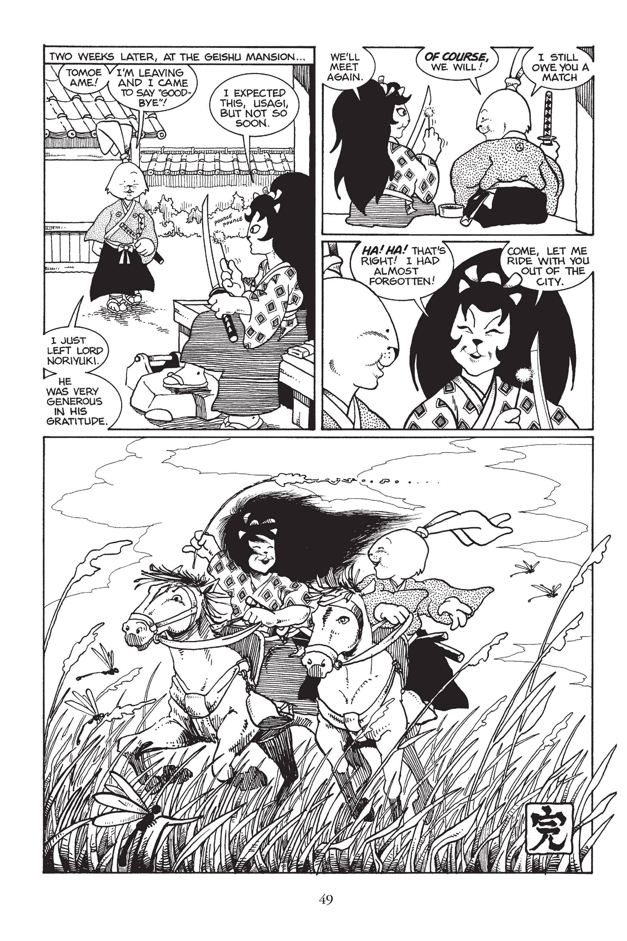 Read online Usagi Yojimbo (1987) comic -  Issue # _TPB 1 - 53
