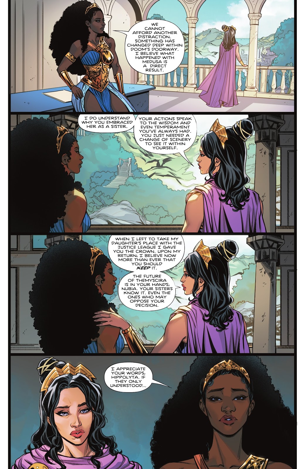 Trial of the Amazons issue 1 - Page 5