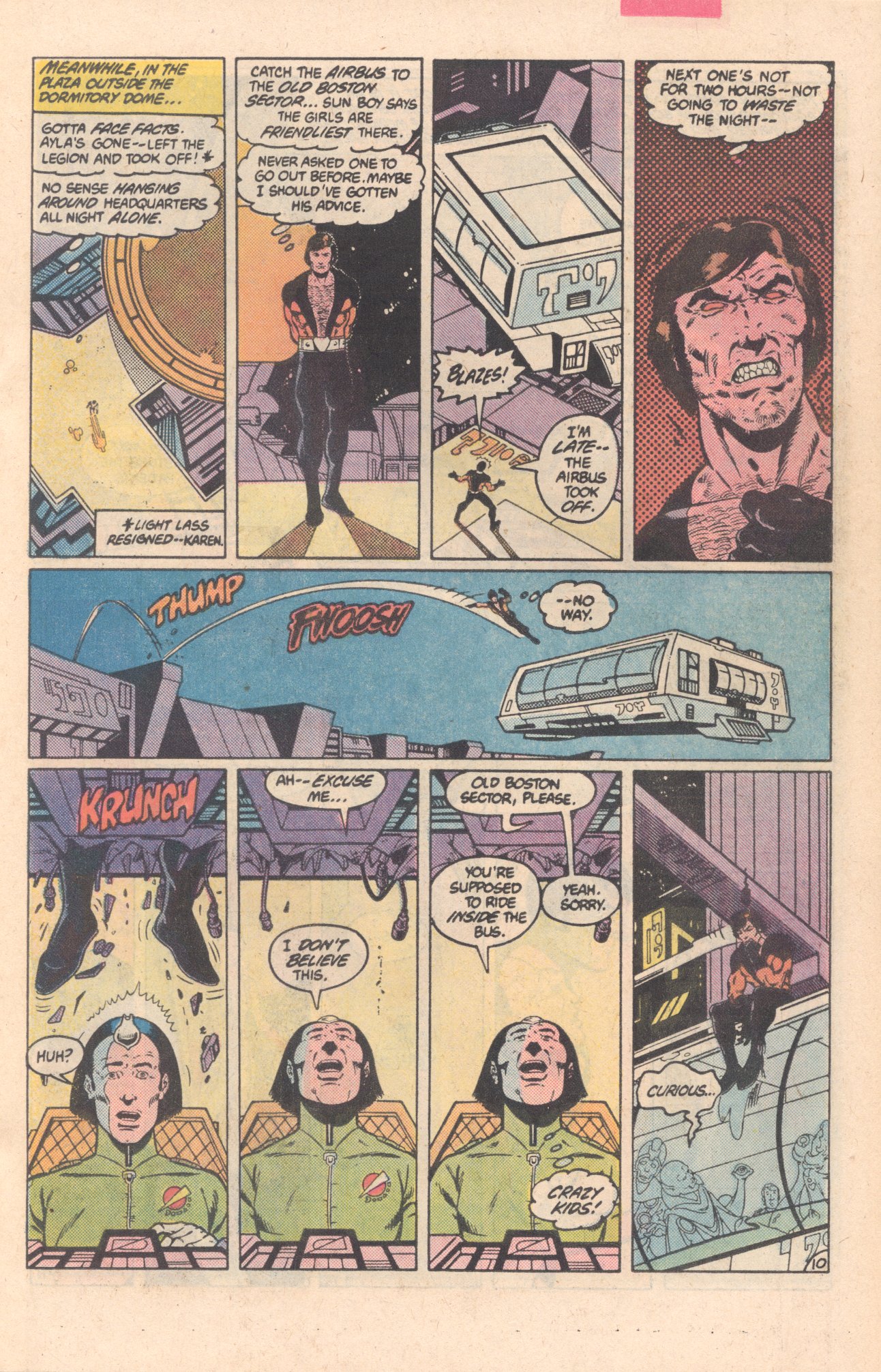 Legion of Super-Heroes (1980) 297 Page 10