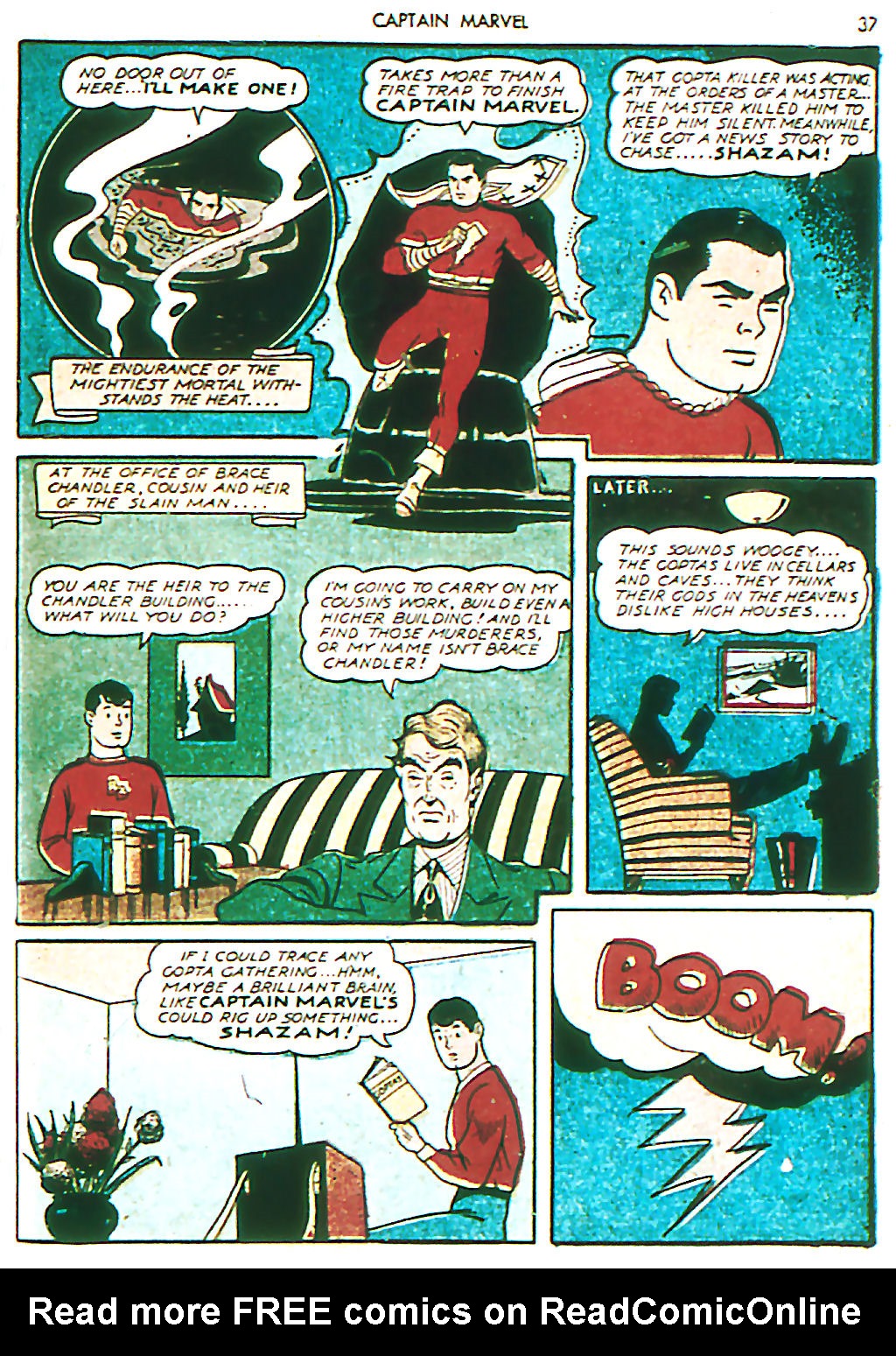 Read online Captain Marvel Adventures comic -  Issue #3 - 40