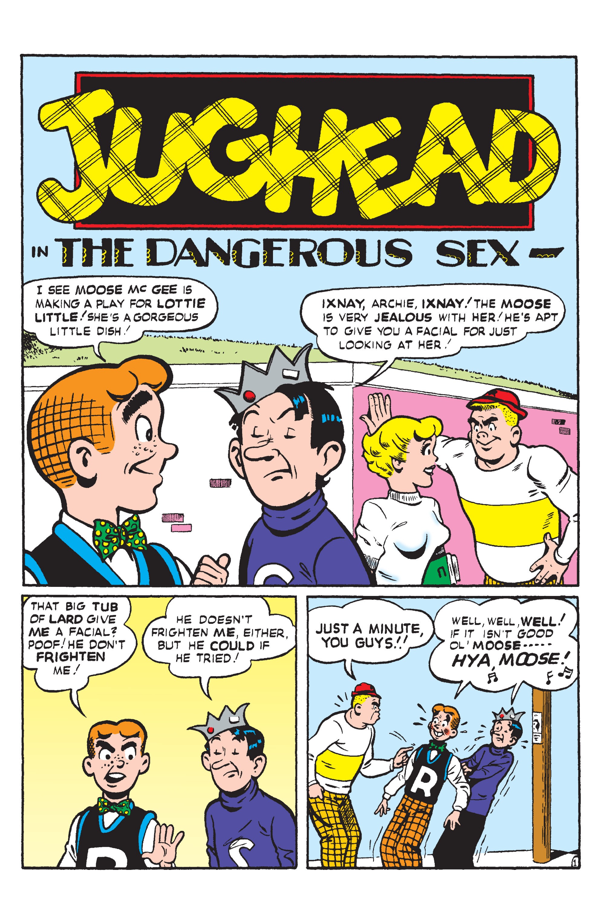 Read online Archie's Pal Jughead comic -  Issue #1 - 10