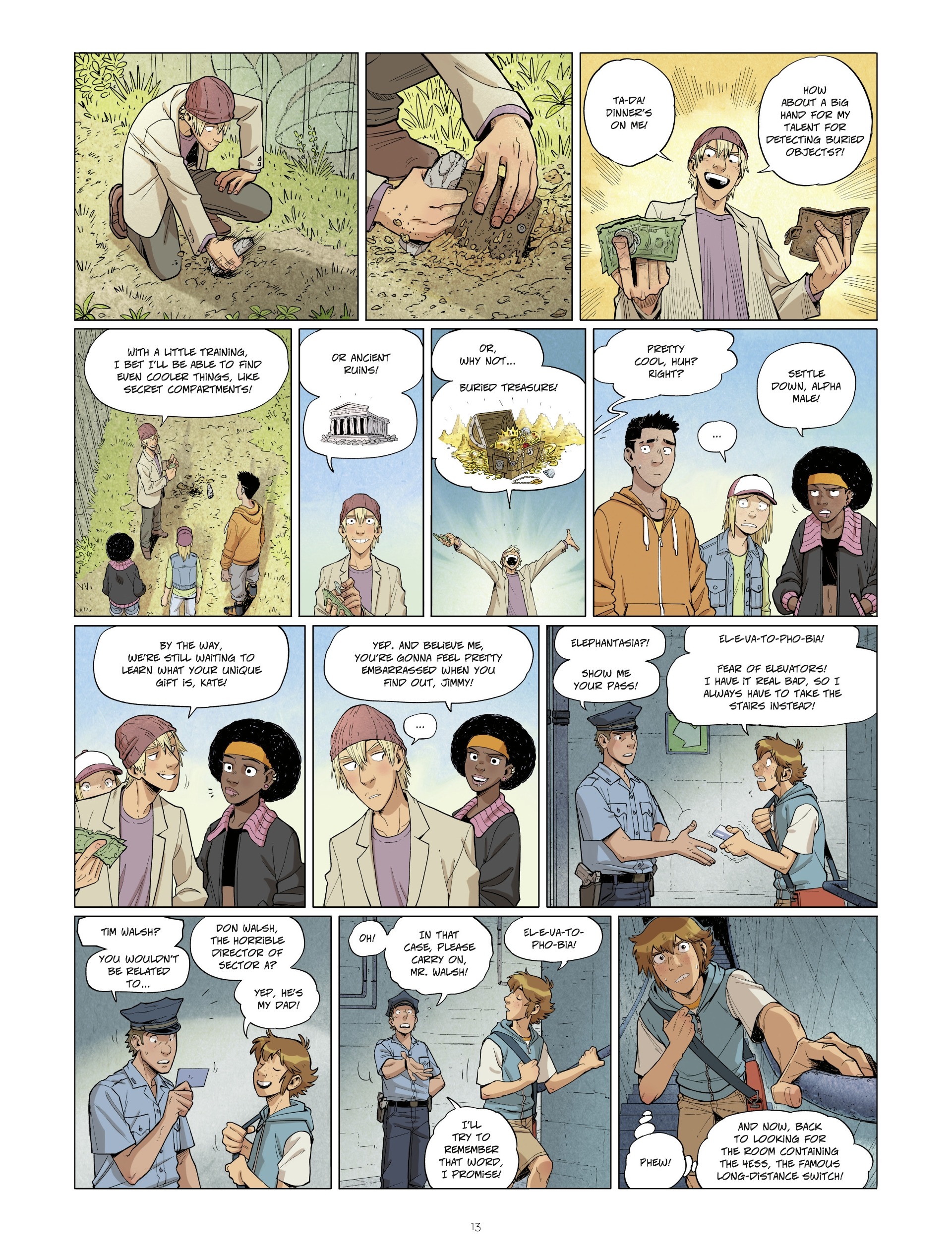 Read online The Omniscients comic -  Issue #3 - 13