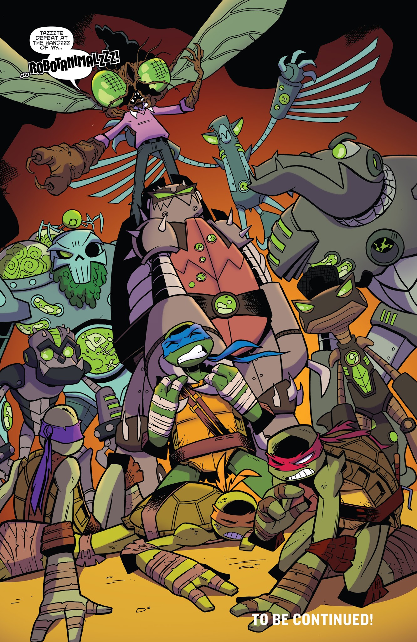Read online Teenage Mutant Ninja Turtles Amazing Adventures: Robotanimals comic -  Issue #1 - 21