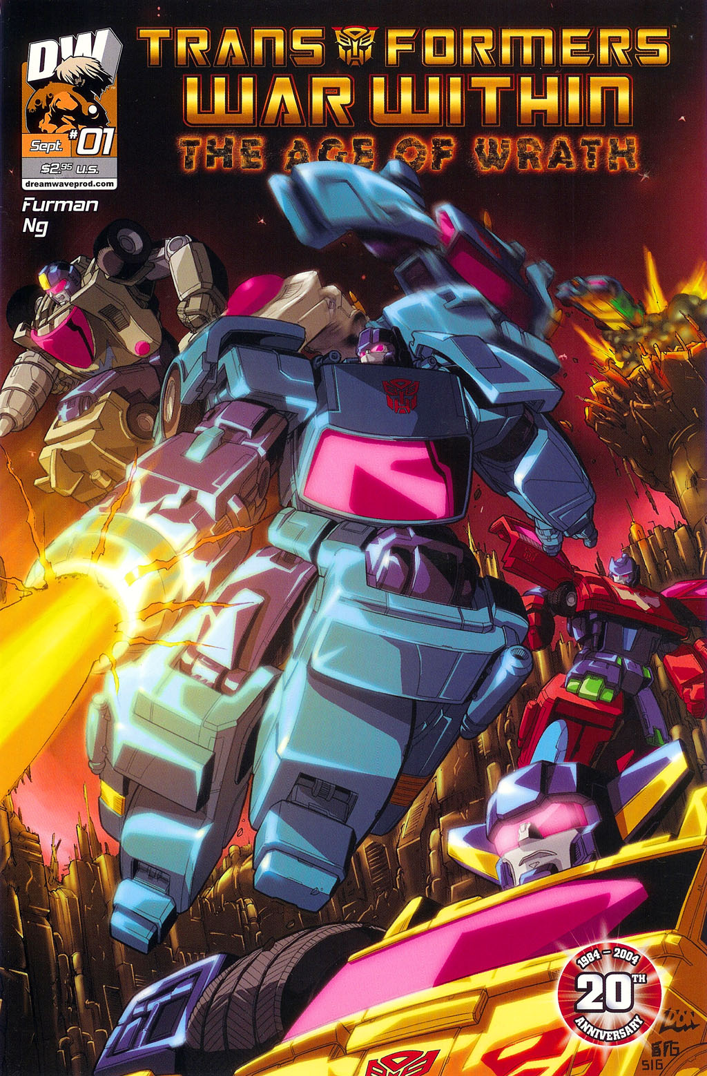 Read online Transformers War Within: "The Age of Wrath" comic -  Issue #1 - 1