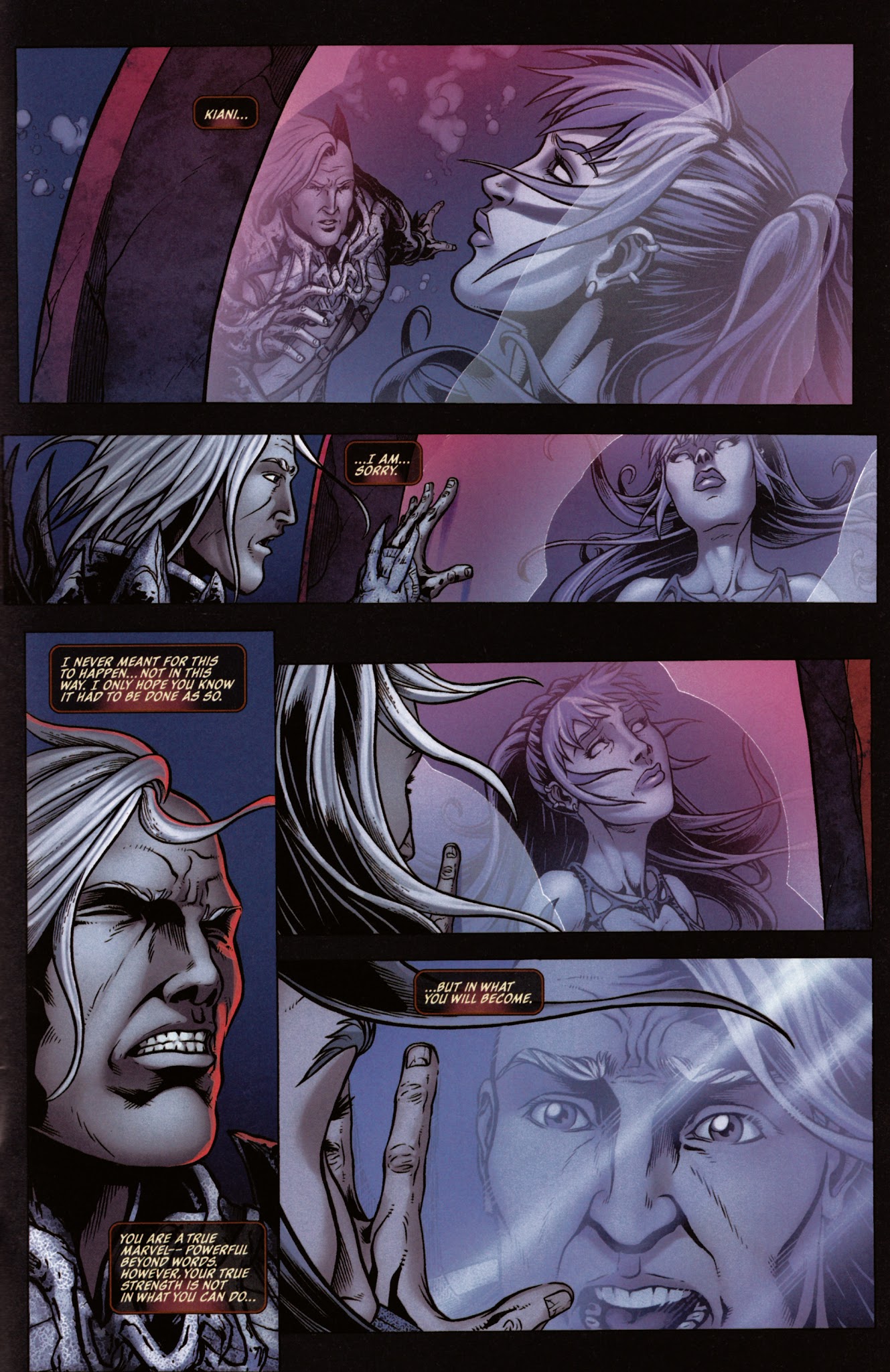 Read online Michael Turner's Fathom: Kiani comic -  Issue #4 - 24