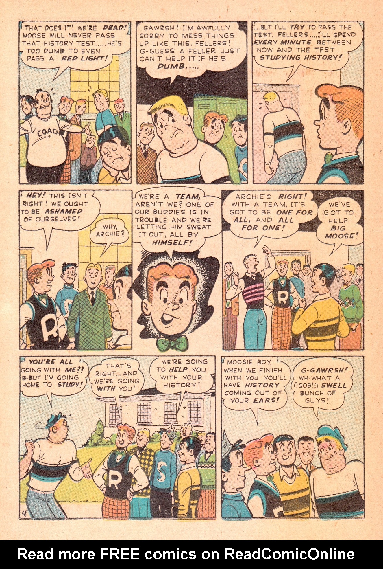 Read online Archie's Pal Jughead comic -  Issue #37 - 16
