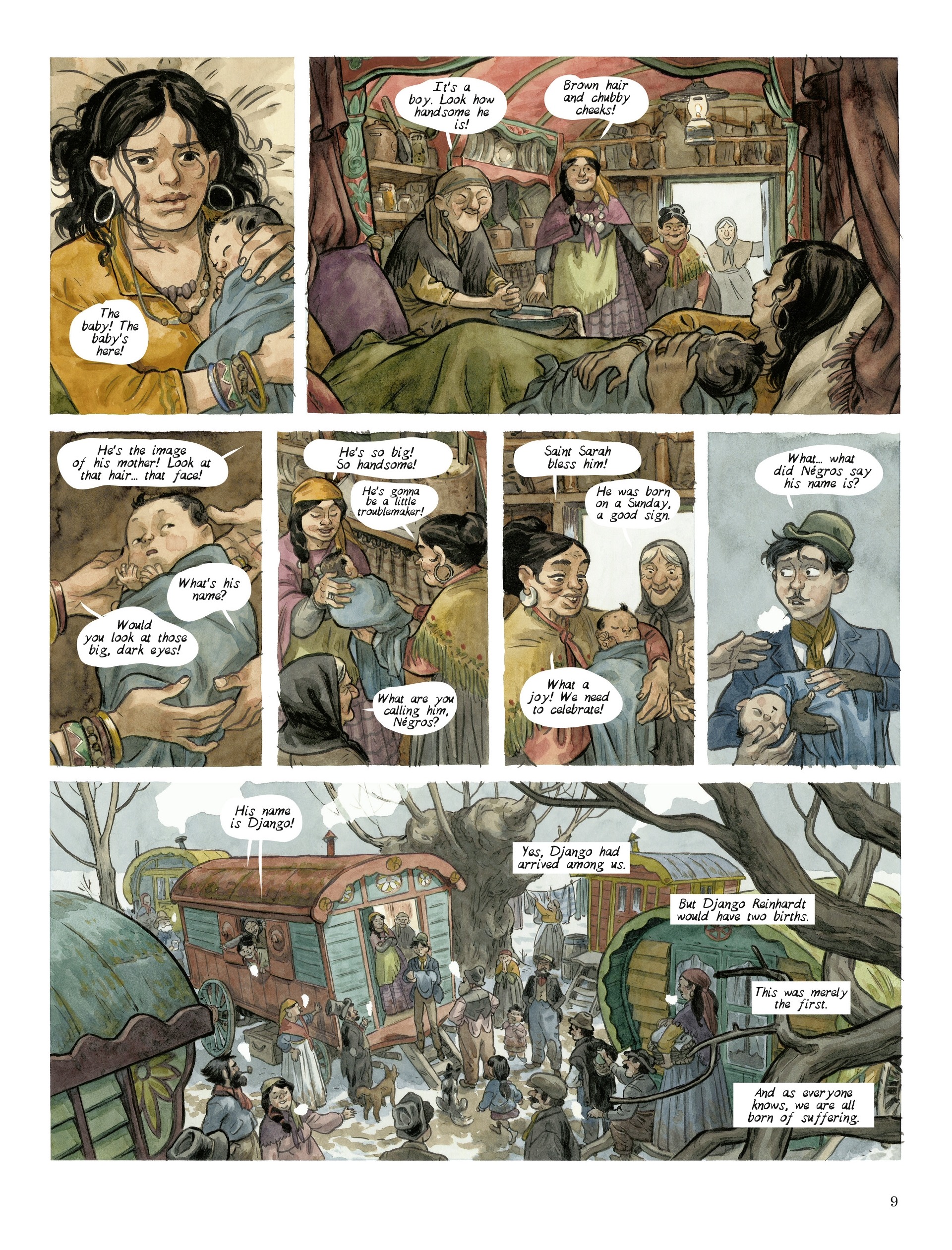 Read online Django: Hand On Fire comic -  Issue # TPB - 9