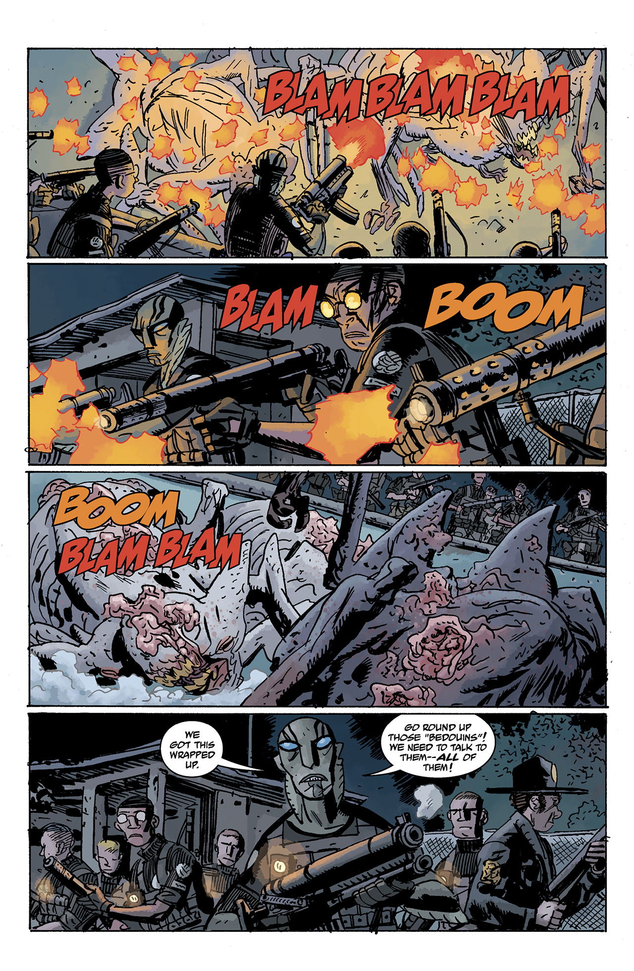 Read online B.P.R.D. Hell on Earth: Gods comic -  Issue #3 - 15