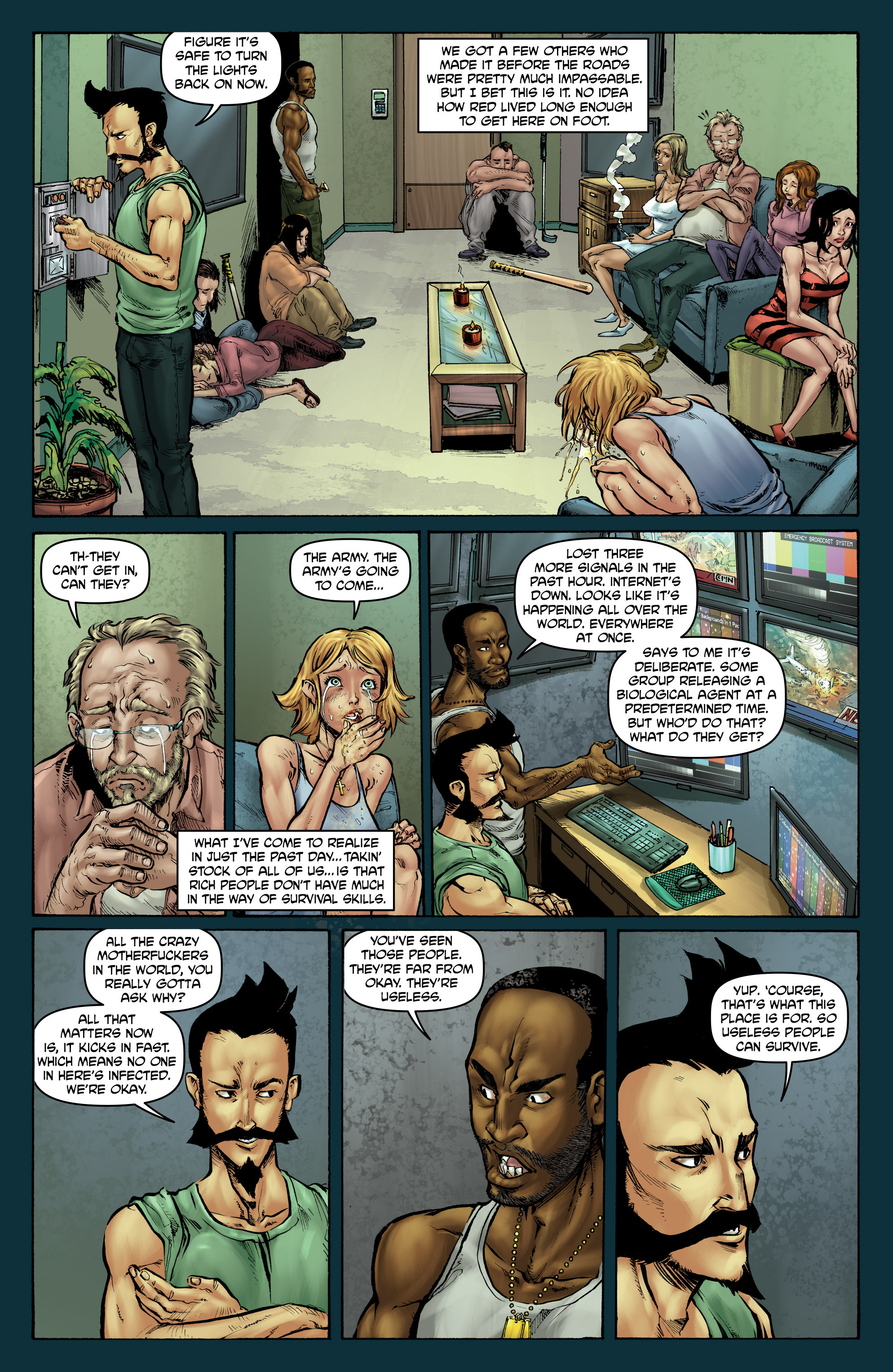 Read online Crossed: Badlands comic -  Issue #93 - 12