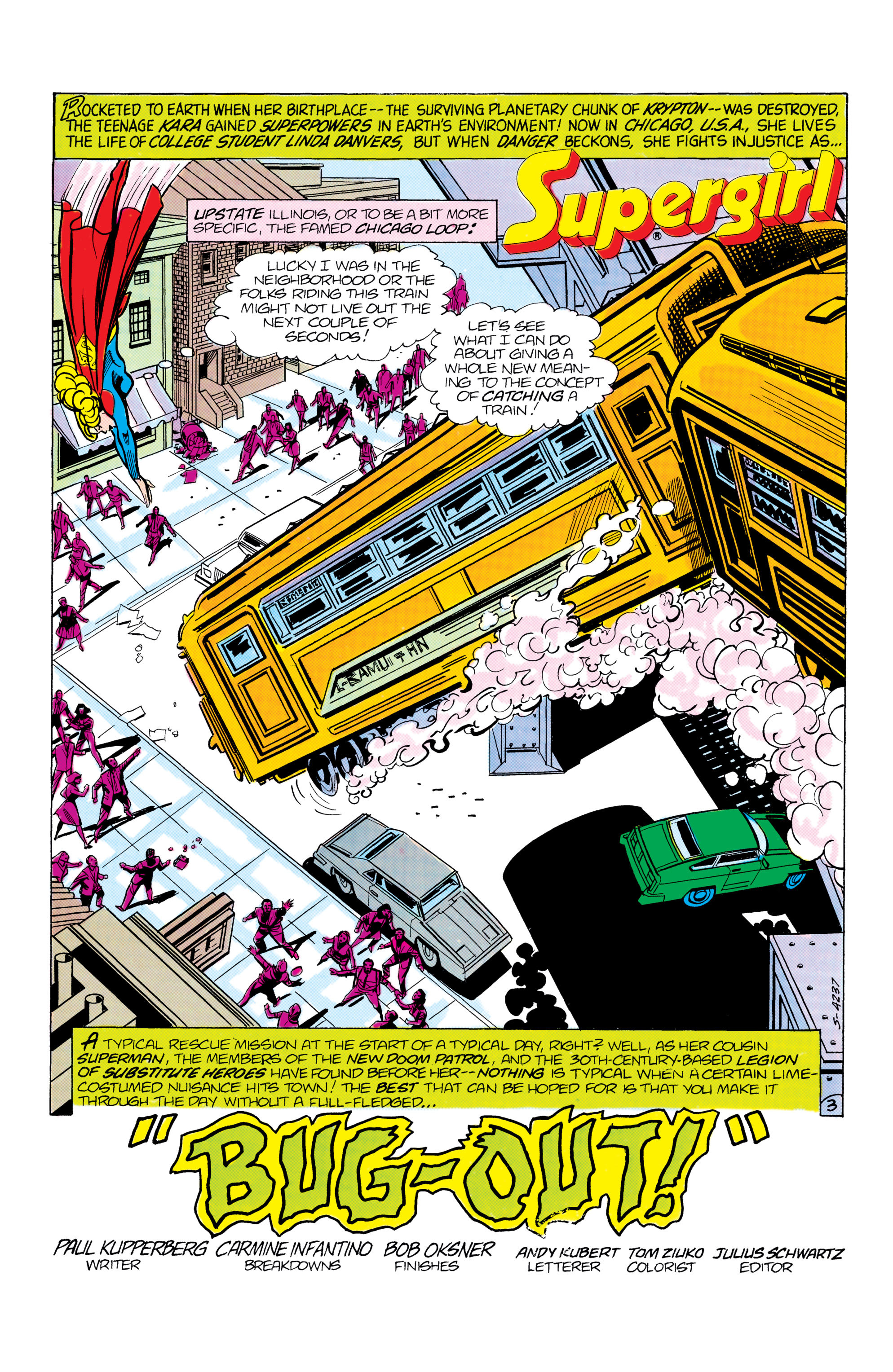 Read online Supergirl (1982) comic -  Issue #16 - 4