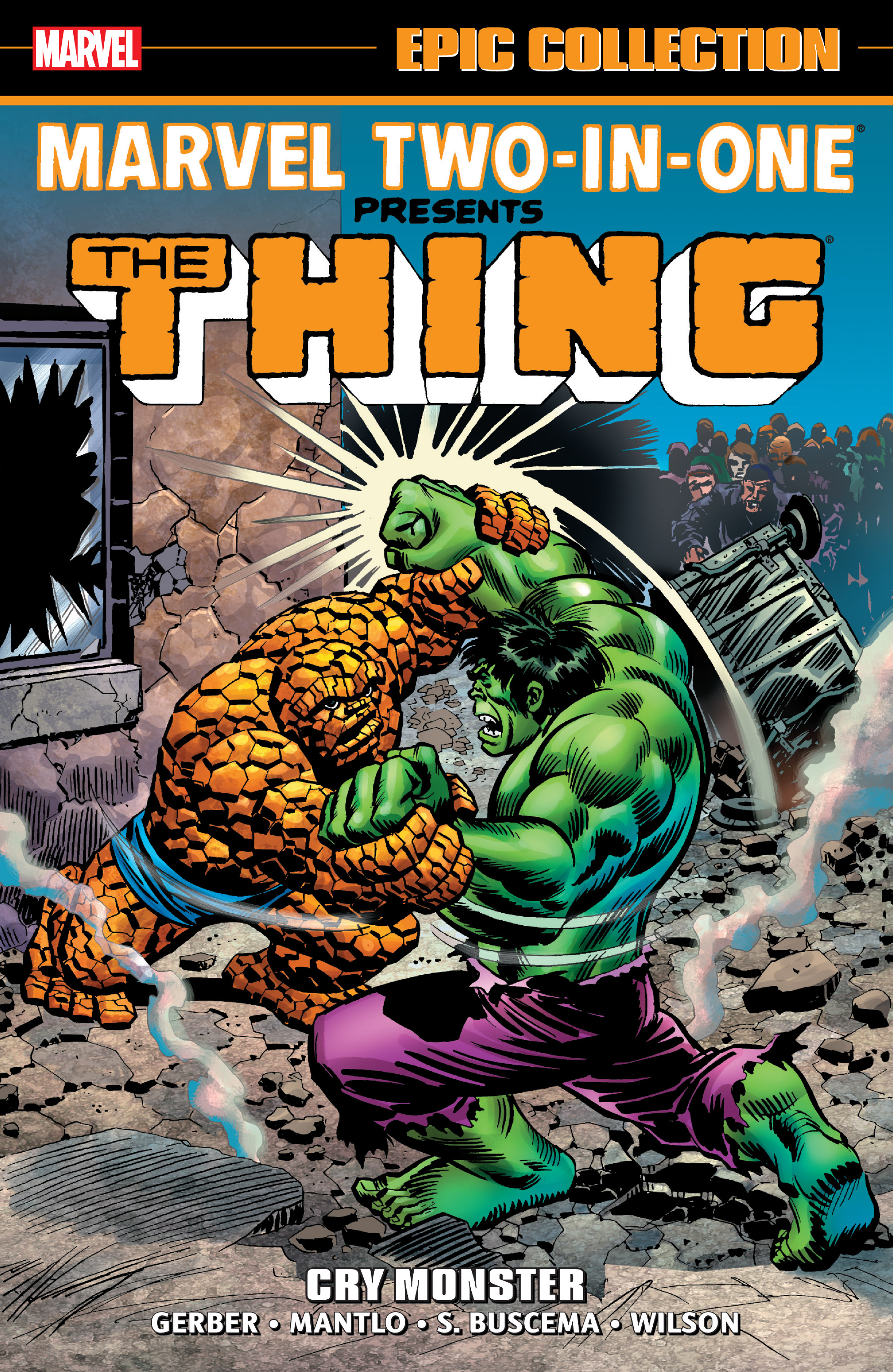 Read online Marvel Two-In-One Epic Collection: Cry Monster comic -  Issue # TPB (Part 1) - 1