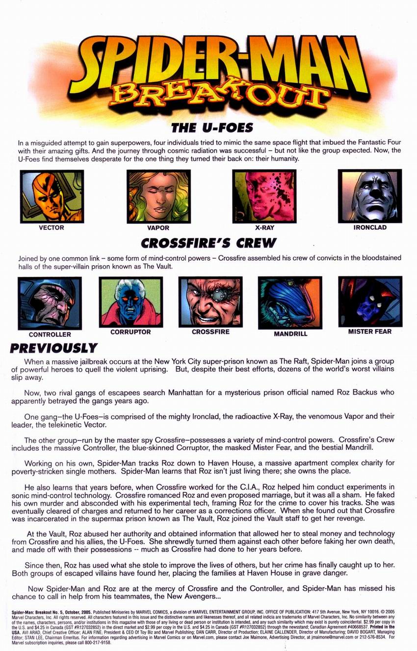Read online Spider-Man: Breakout comic -  Issue #5 - 2