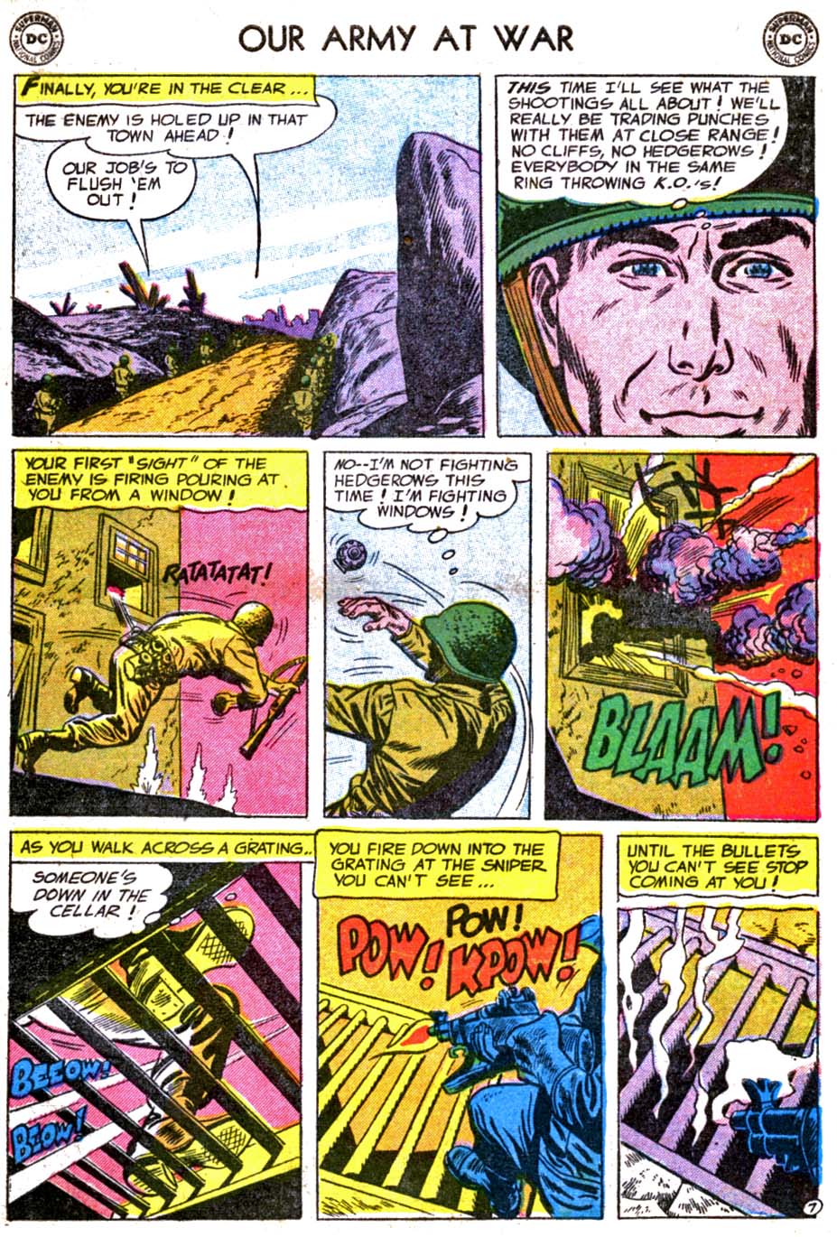 Read online Our Army at War (1952) comic -  Issue #42 - 9