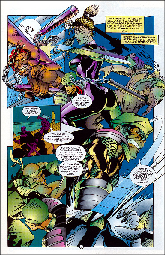 Read online Mortal Kombat: U.S. Special Forces comic -  Issue #1 - 5