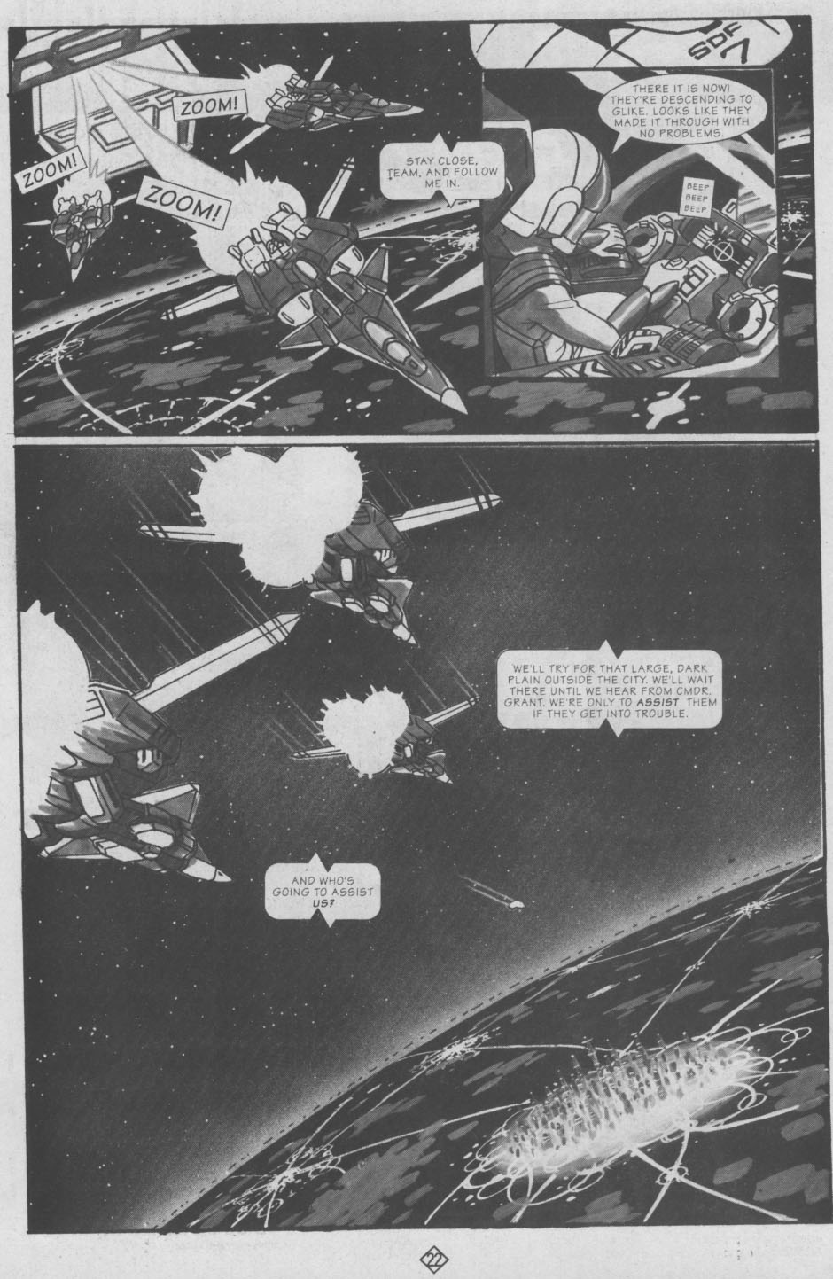 Read online Robotech II: The Sentinels comic -  Issue #22 - 27