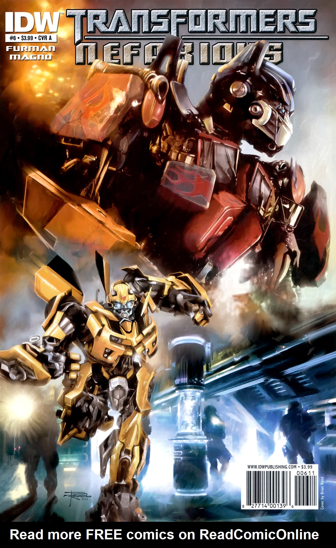 Read online Transformers: Nefarious comic -  Issue #6 - 1