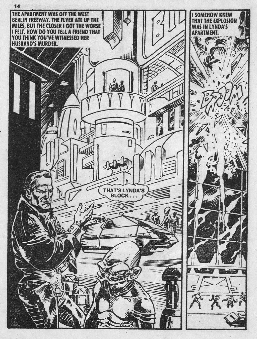 Read online Starblazer comic -  Issue #258 - 14