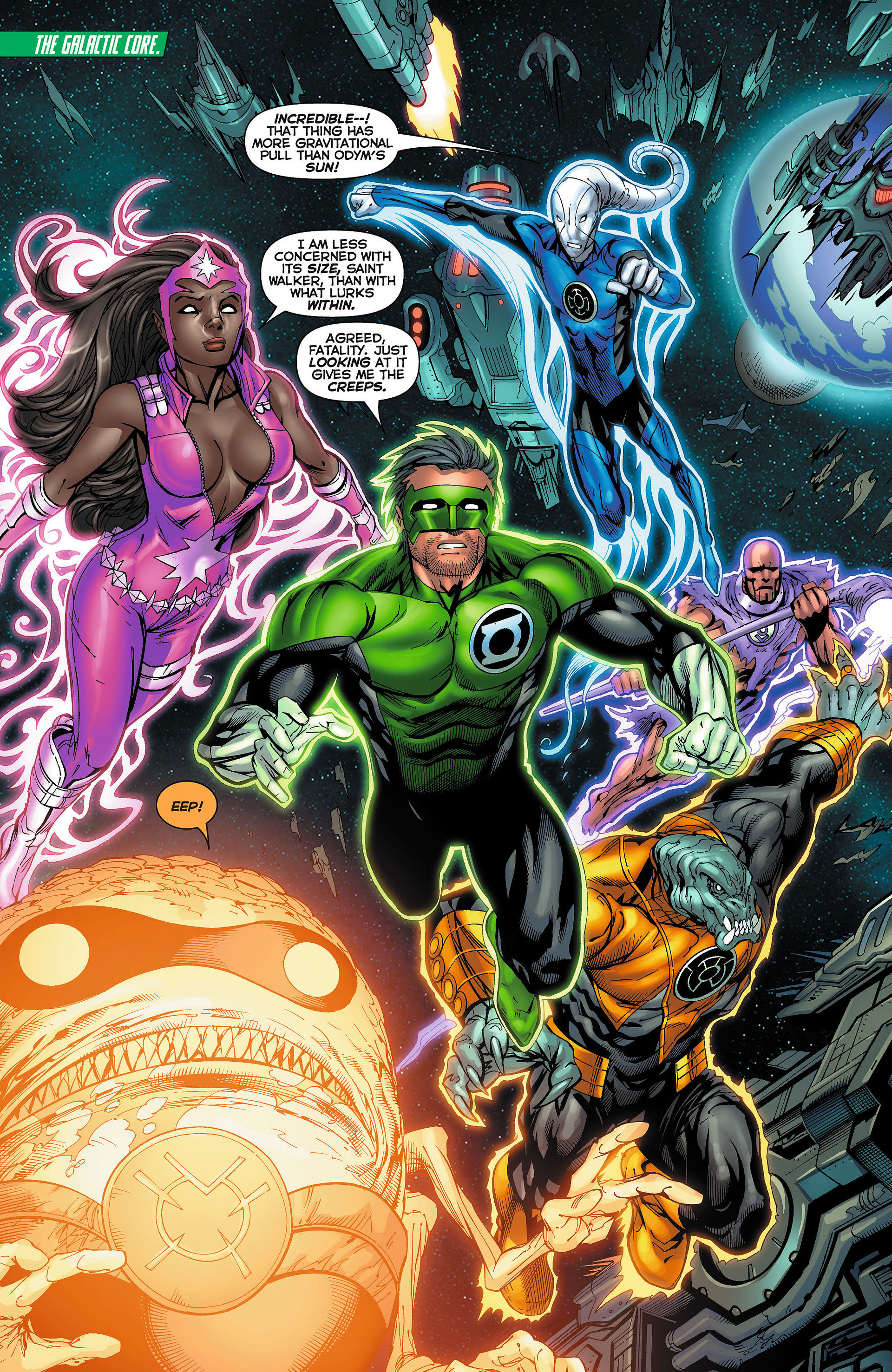 Read online Green Lantern: New Guardians comic -  Issue #5 - 3
