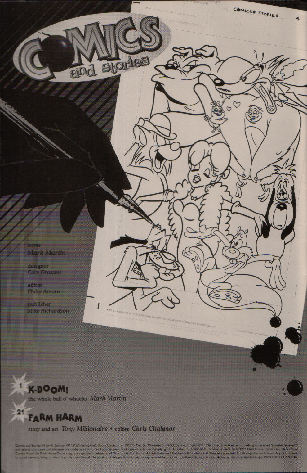 Read online Comics and Stories comic -  Issue #4 - 2