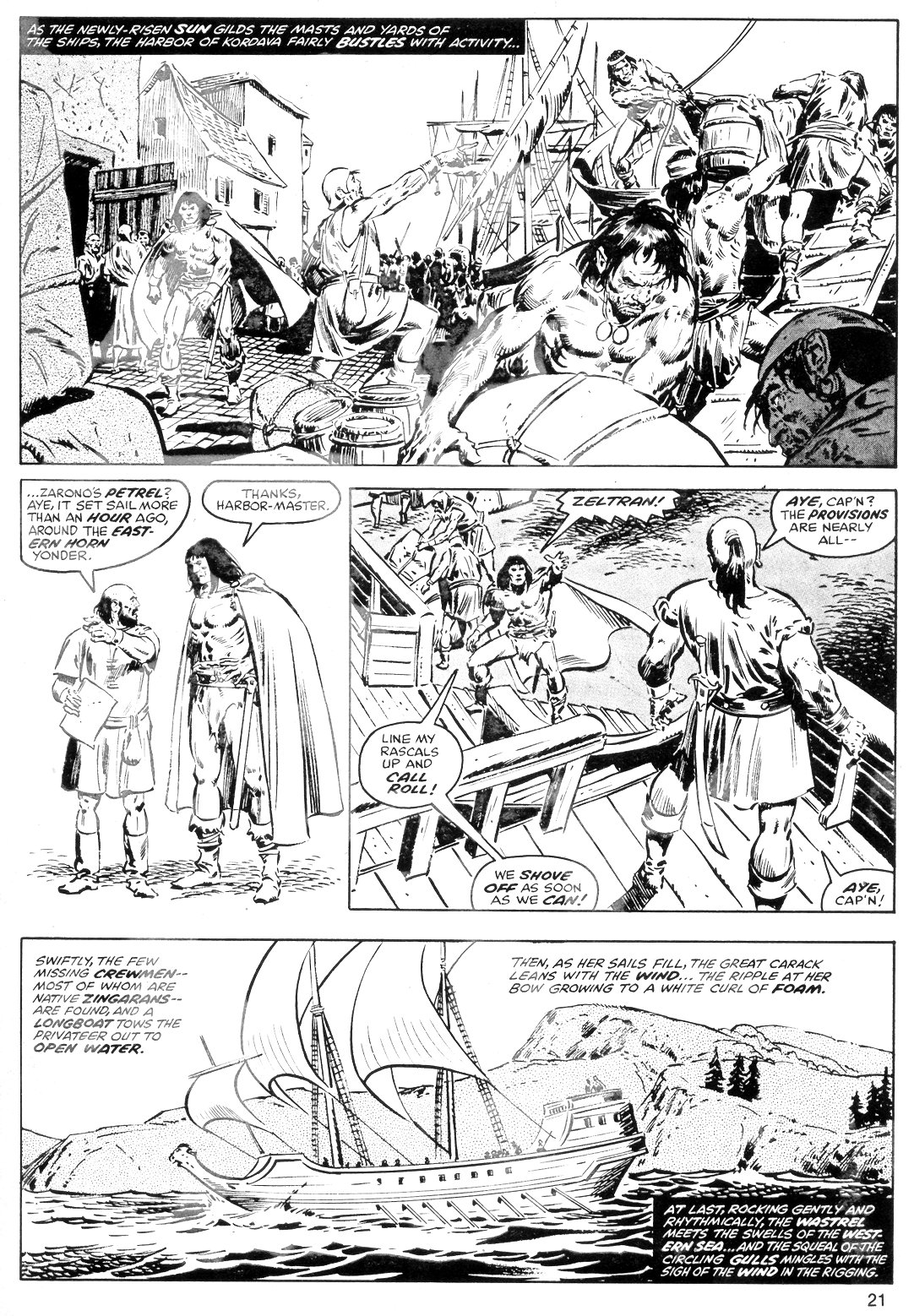 Read online The Savage Sword Of Conan comic -  Issue #40 - 21