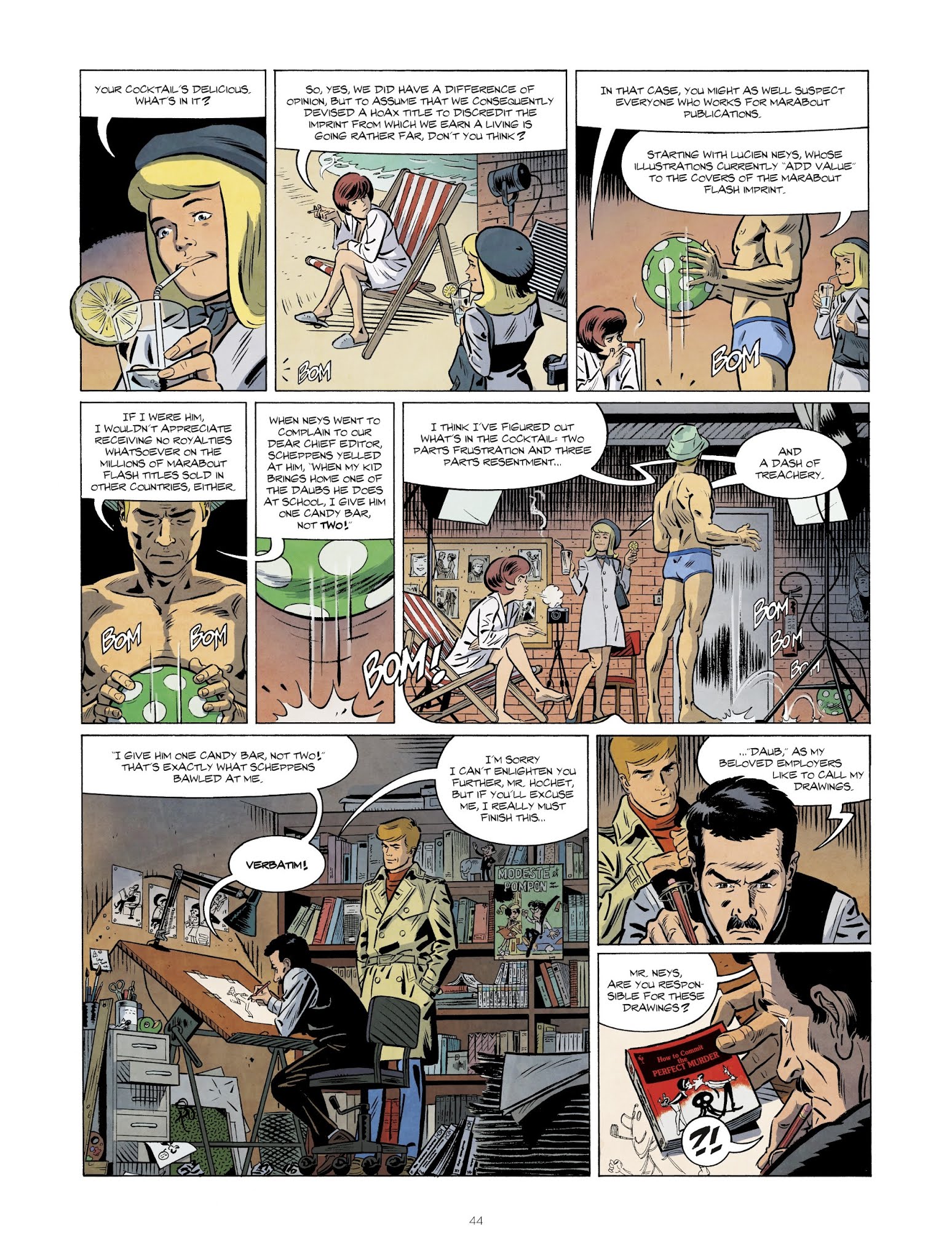 Read online The Mighty Return of Ric Hochet comic -  Issue #3 - 44