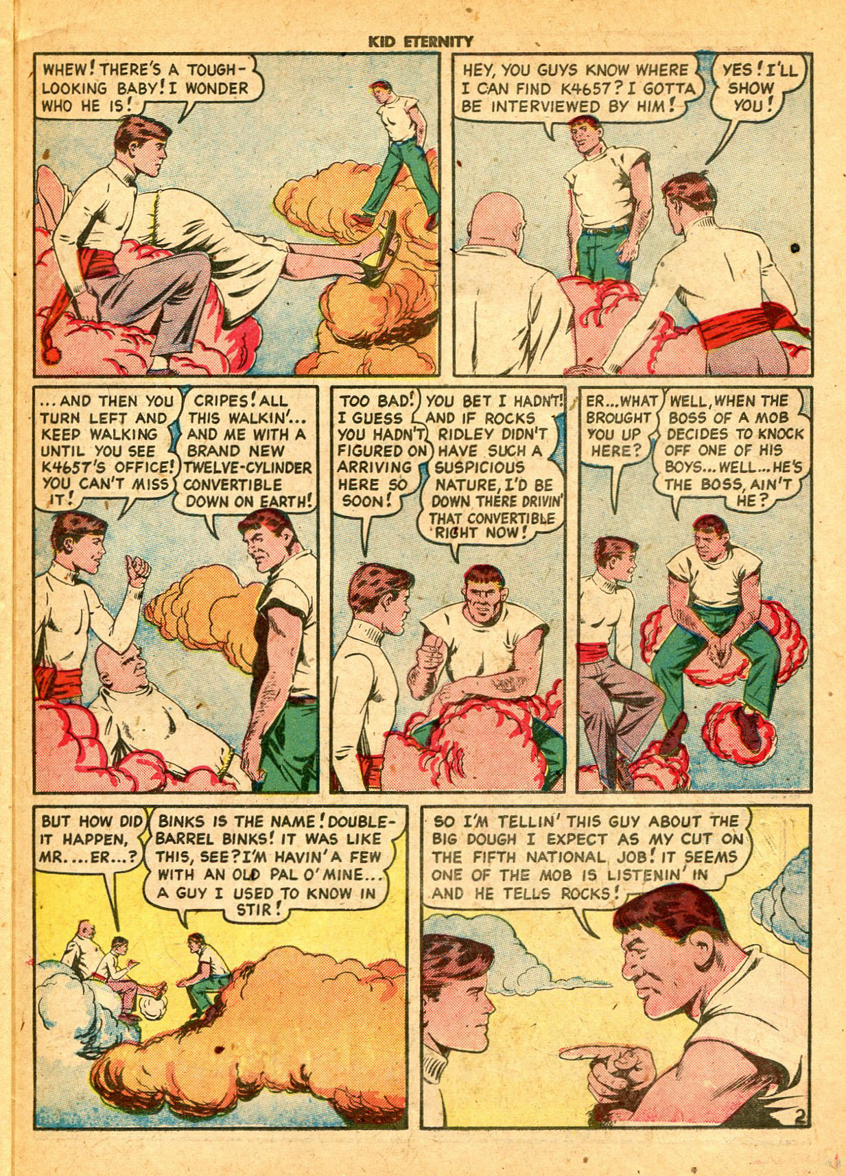 Read online Kid Eternity (1946) comic -  Issue #14 - 37