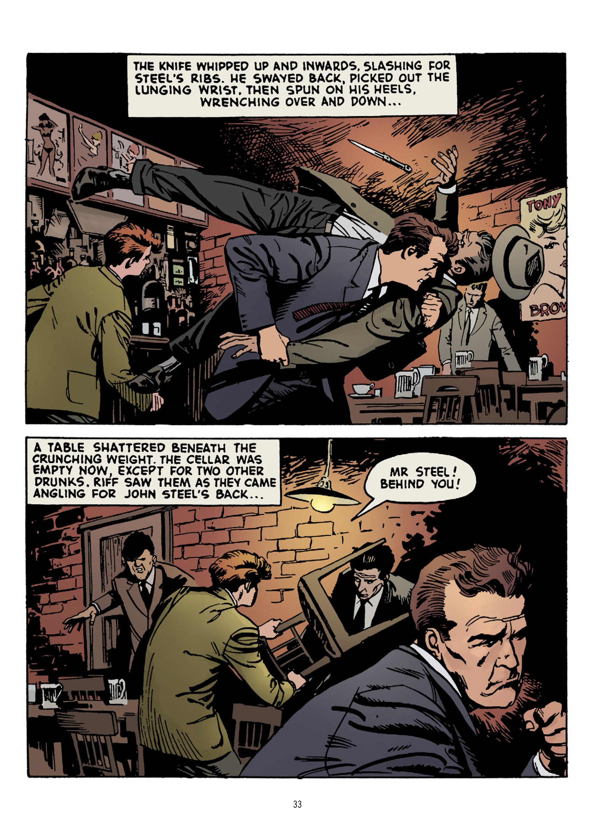 Read online The John Steel Files: Thriller Picture Library Special comic -  Issue # TPB - 35