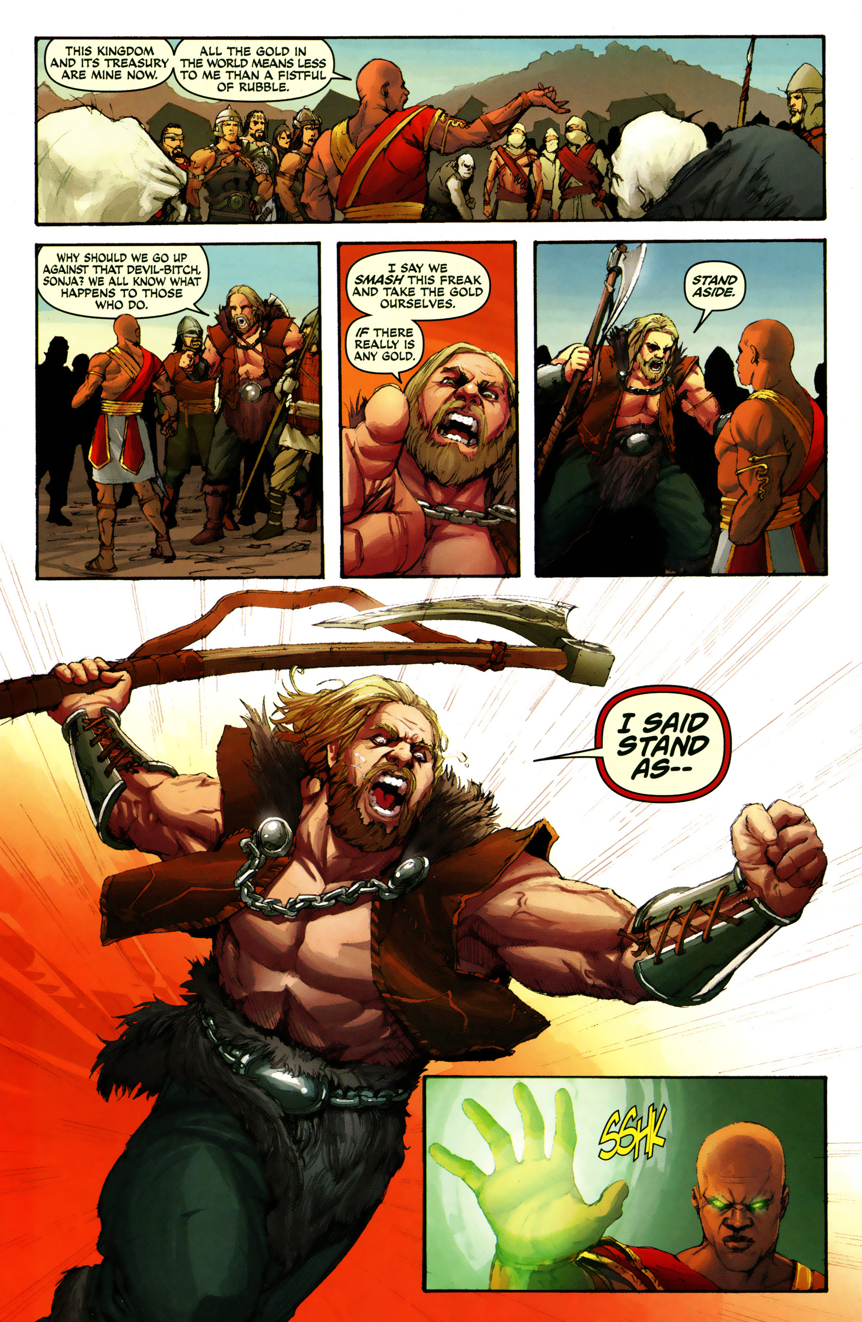 Read online Queen Sonja comic -  Issue #18 - 9