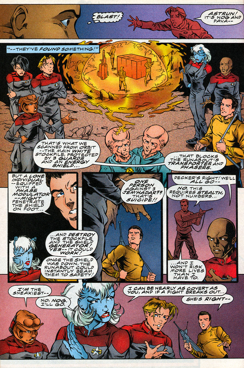 Read online Star Trek: Starfleet Academy (1996) comic -  Issue #10 - 12
