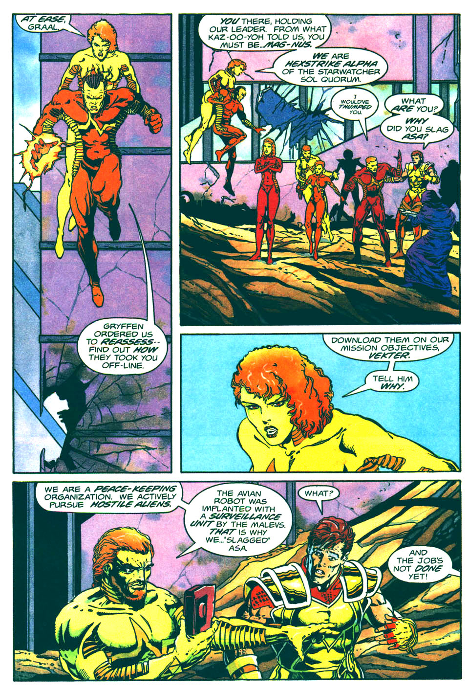 Read online Magnus Robot Fighter (1991) comic -  Issue #37 - 5