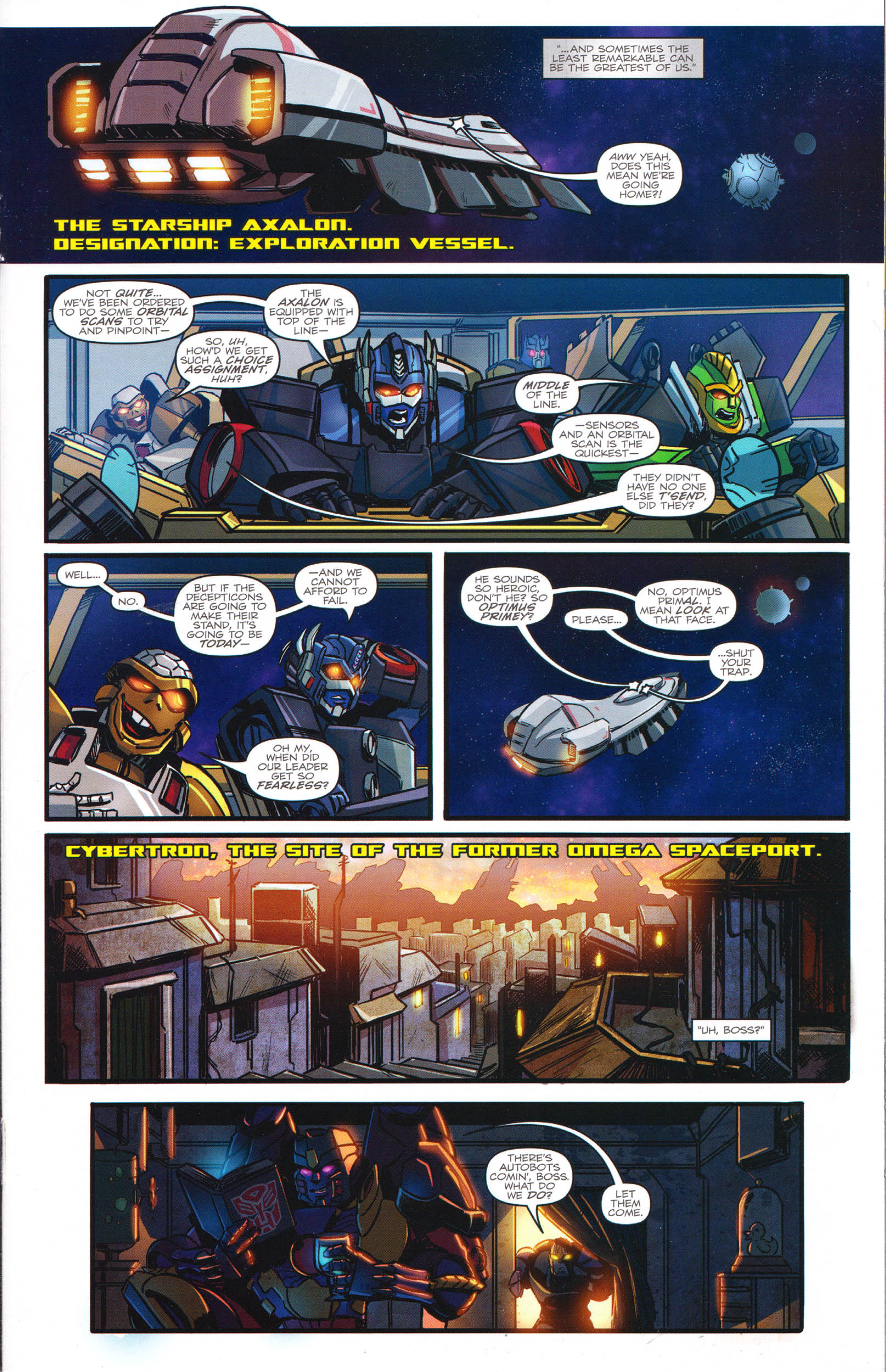 Read online Transformers: Dawn of the Predacus comic -  Issue # Full - 8