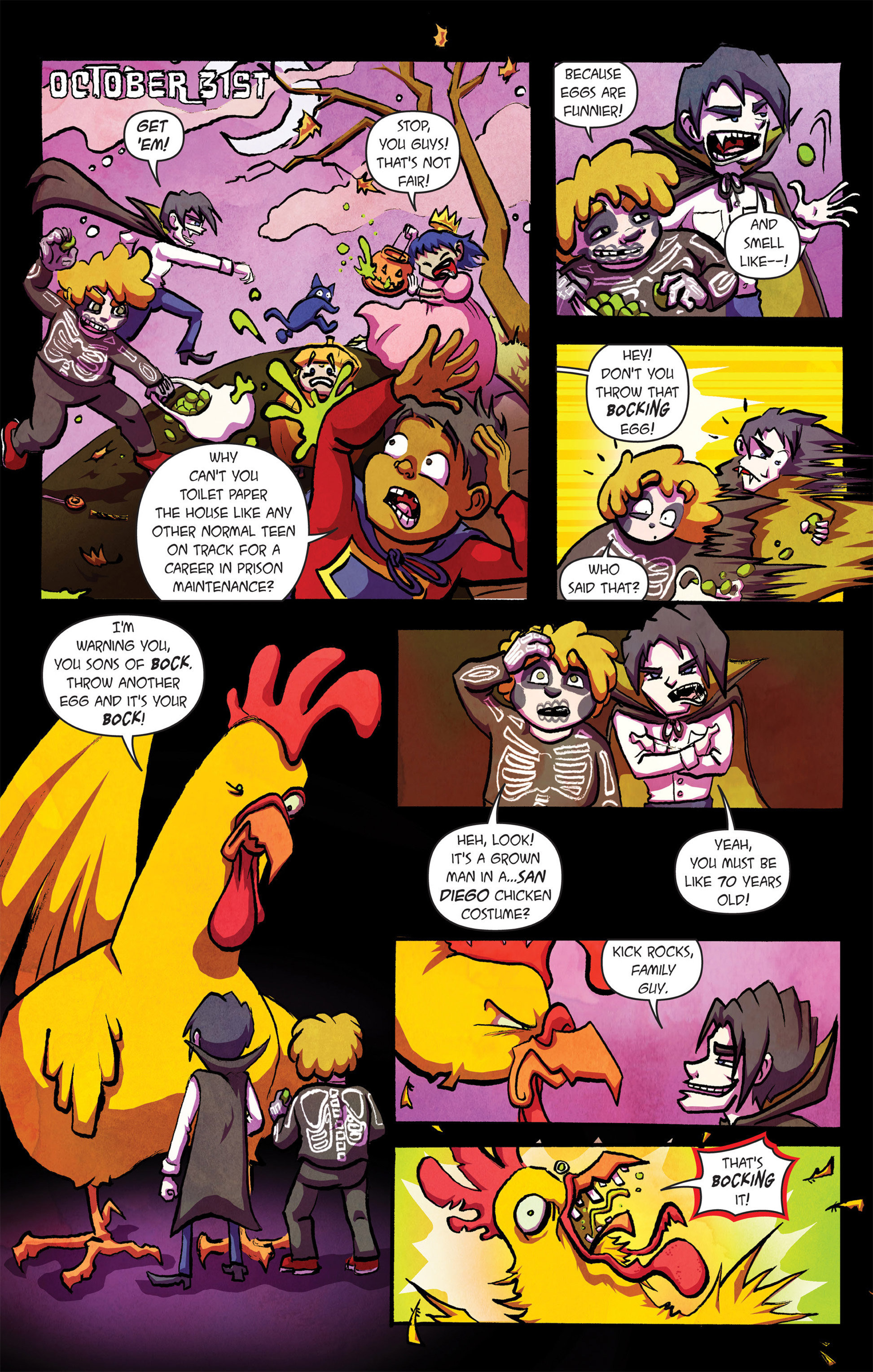 Read online BOO! Halloween Stories 2015 comic -  Issue # Full - 14