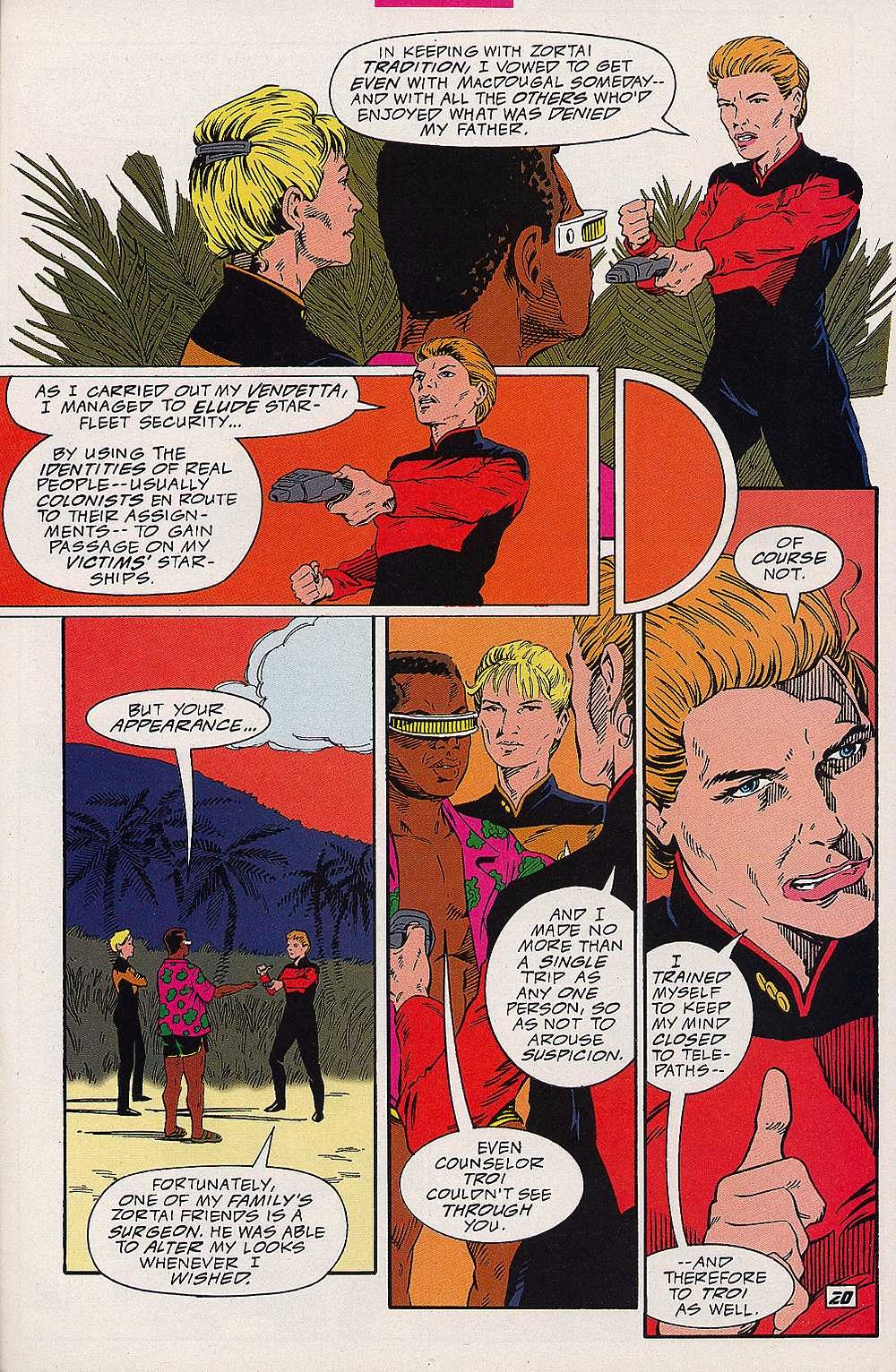 Read online Star Trek: The Next Generation (1989) comic -  Issue #76 - 21