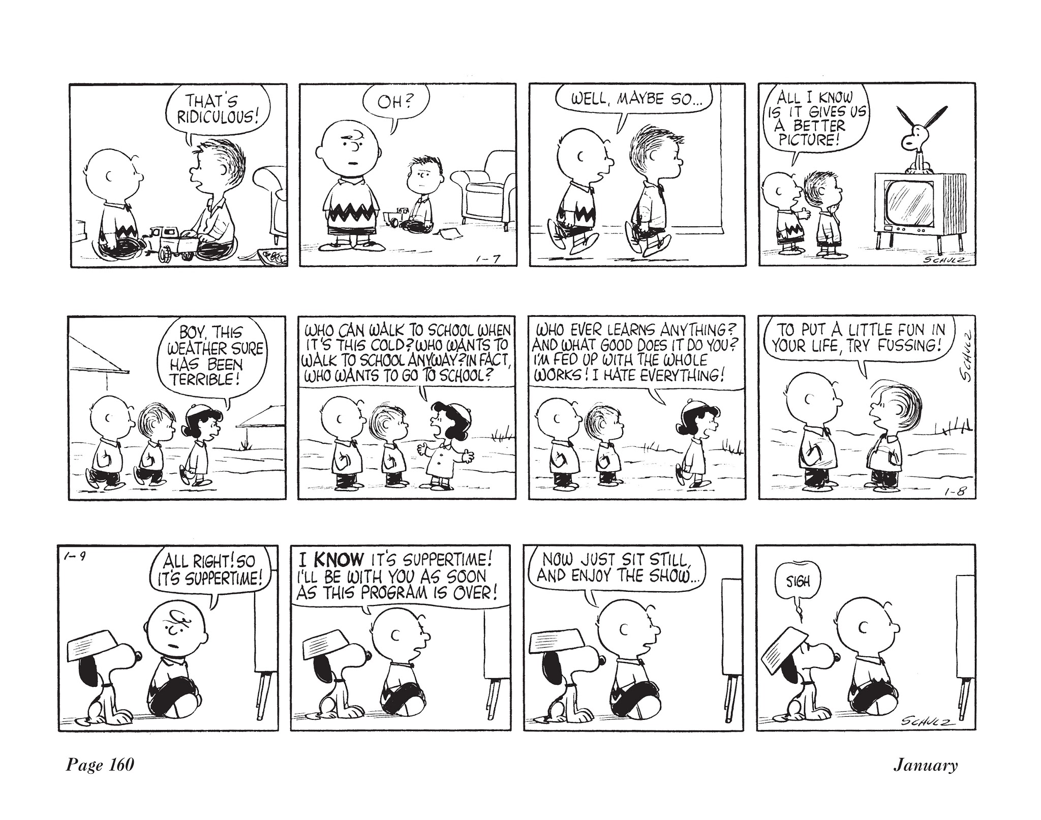 Read online The Complete Peanuts comic -  Issue # TPB 5 - 176