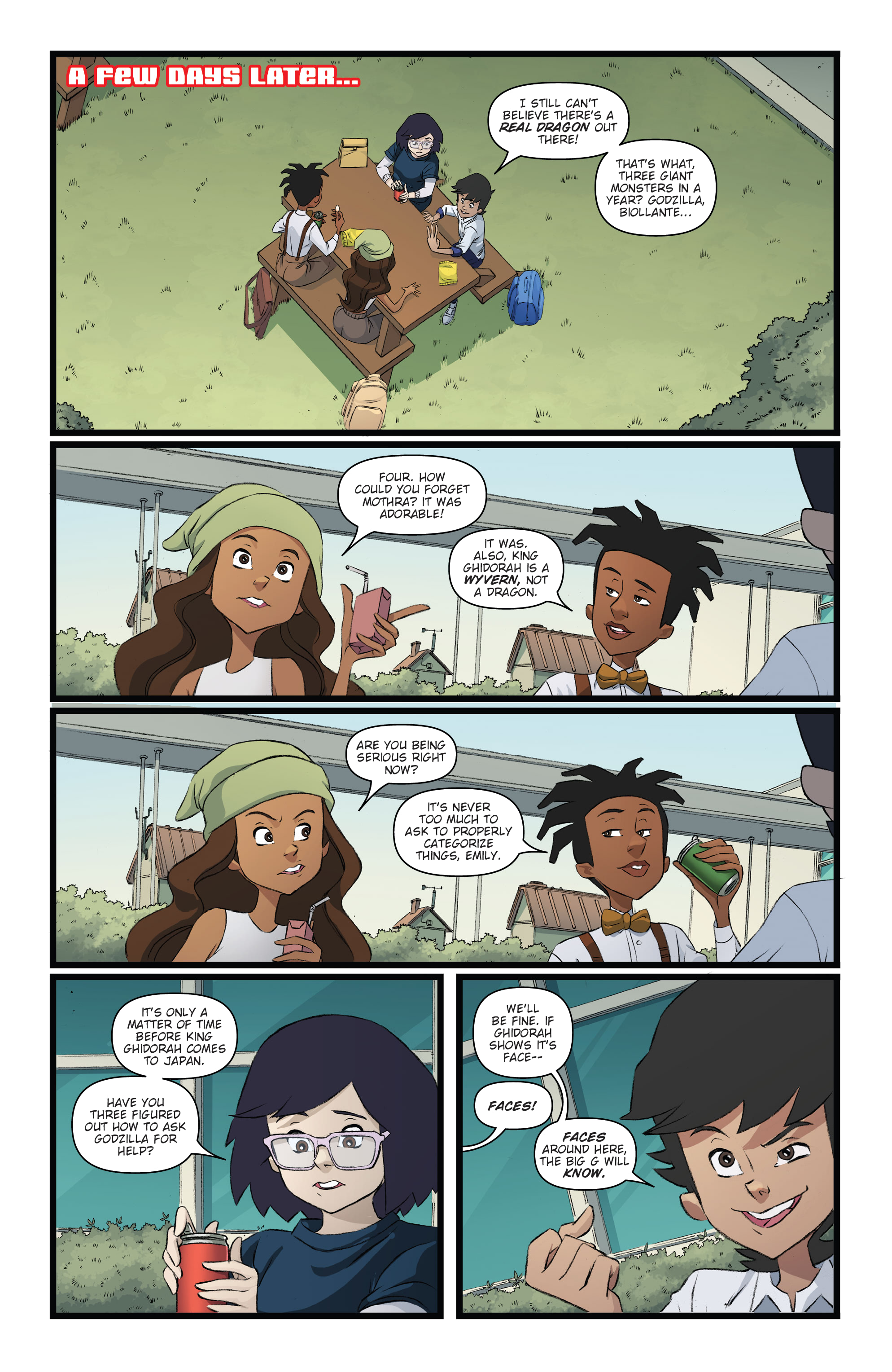 Read online Godzilla: Monsters & Protectors - All Hail the King! comic -  Issue #3 - 9