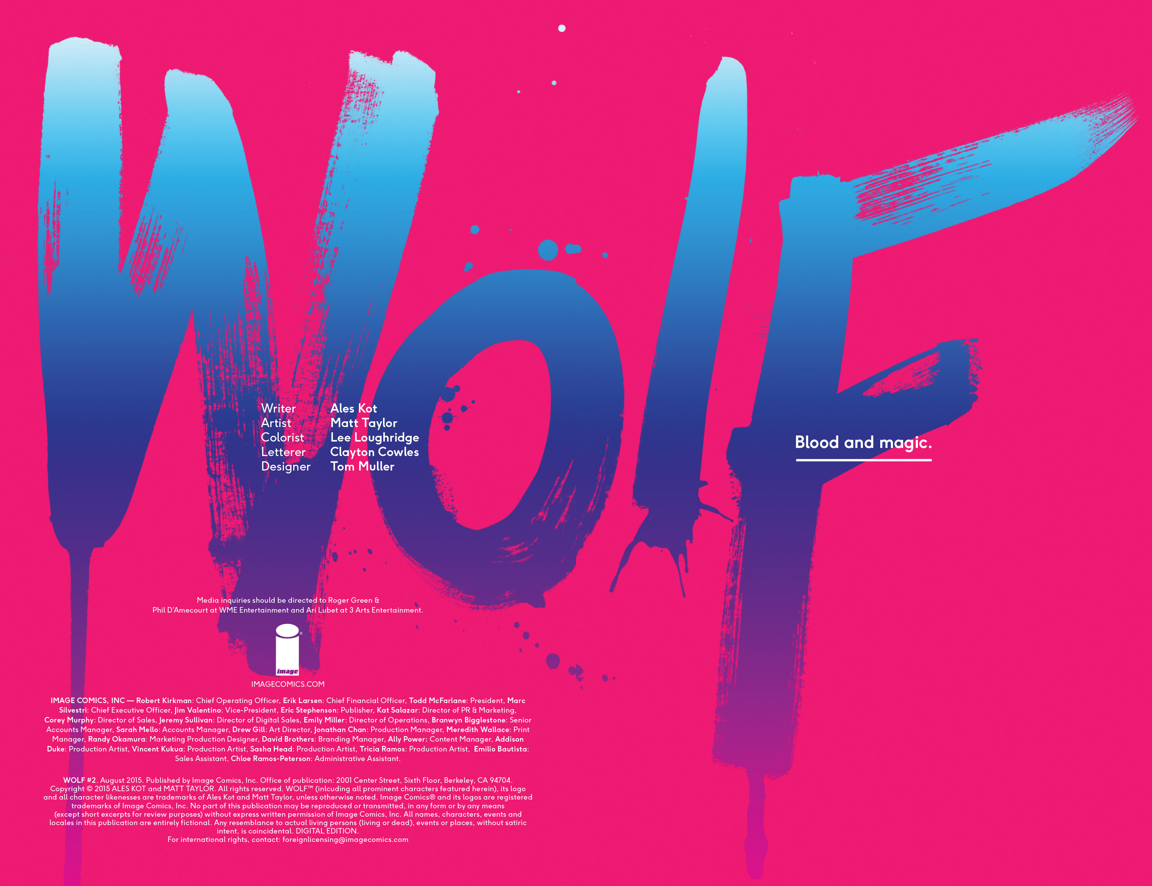 Read online Wolf (2015) comic -  Issue #2 - 2