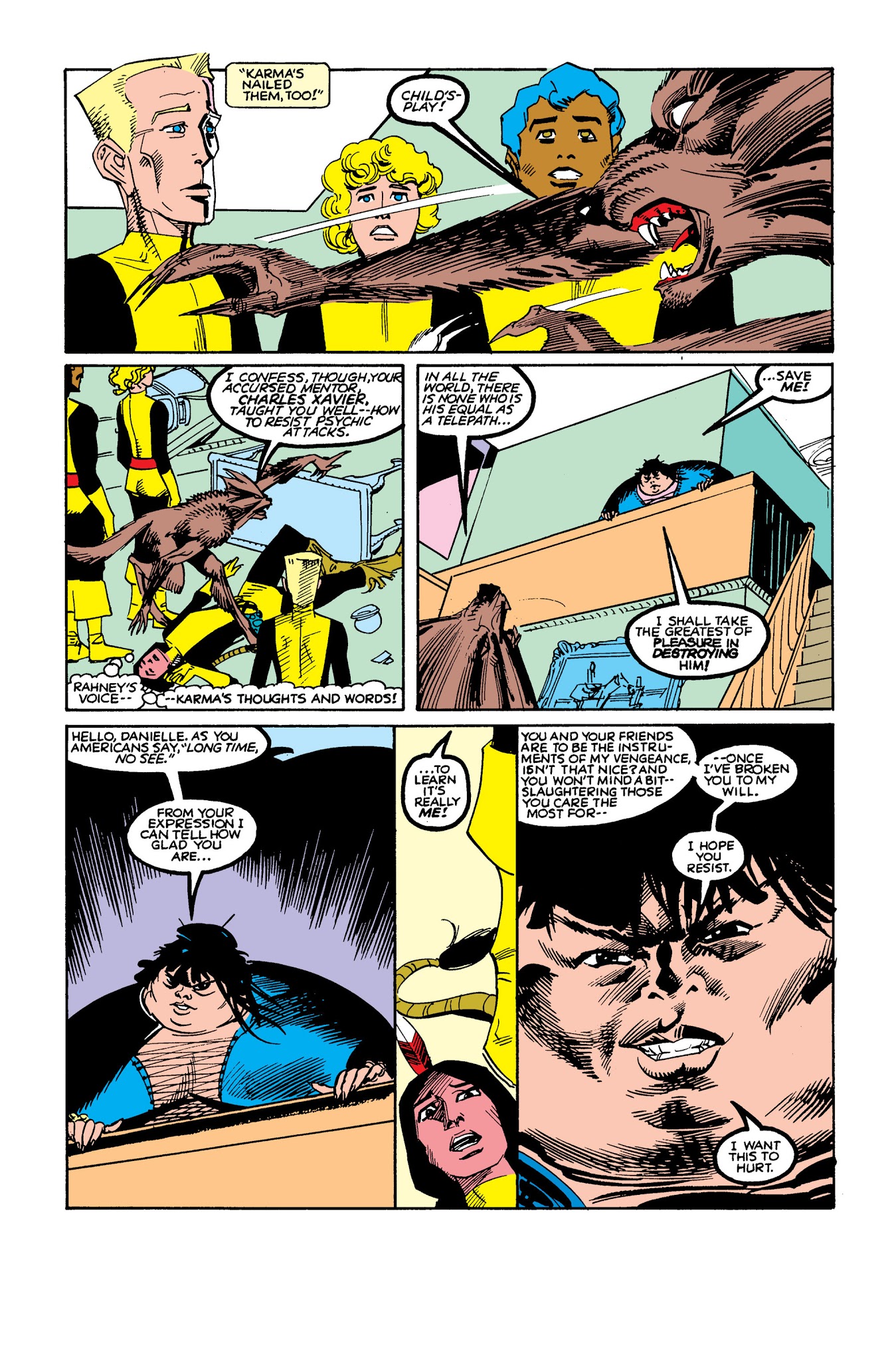 Read online New Mutants Classic comic -  Issue # TPB 4 - 155