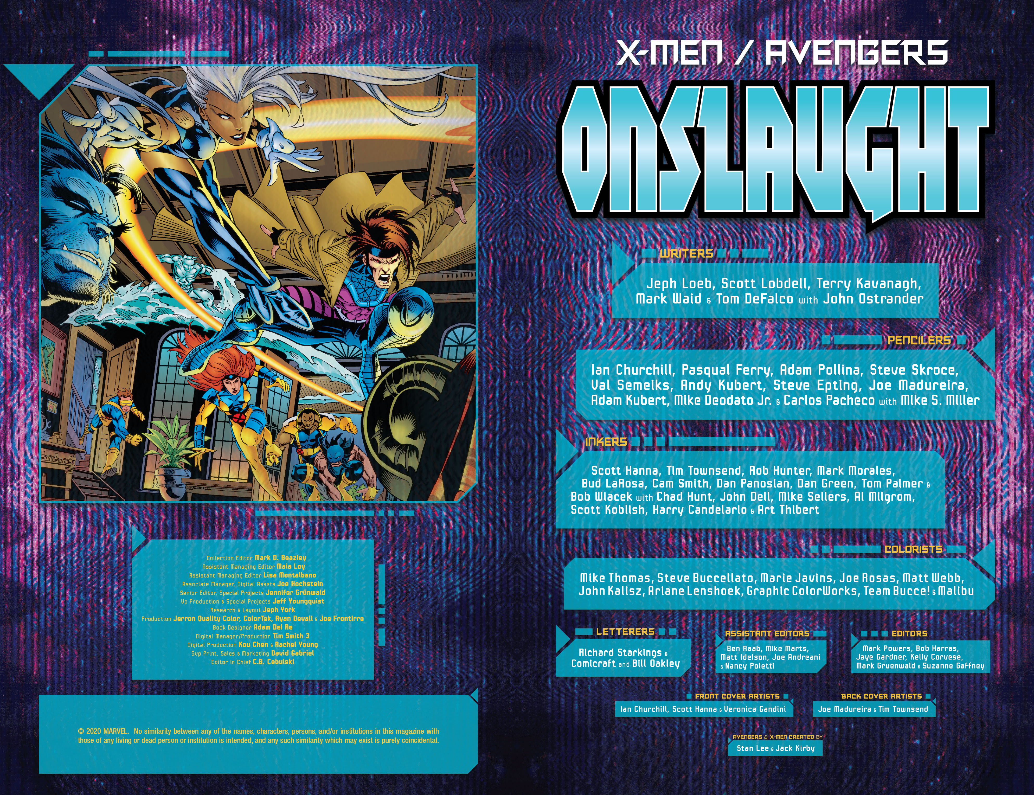 Read online X-Men/Avengers: Onslaught comic -  Issue # TPB 1 (Part 1) - 3