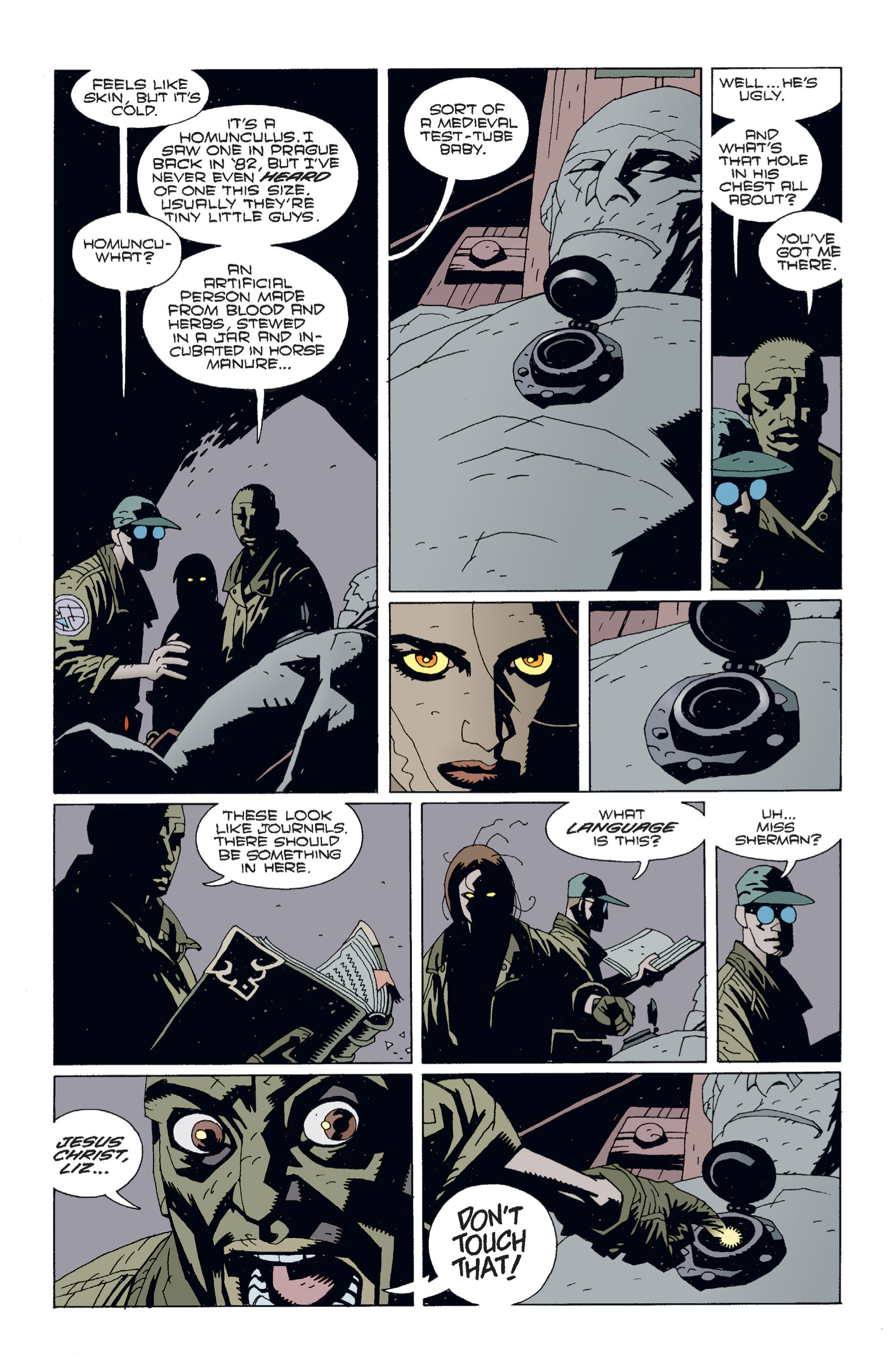 Read online Hellboy comic -  Issue #2 - 73