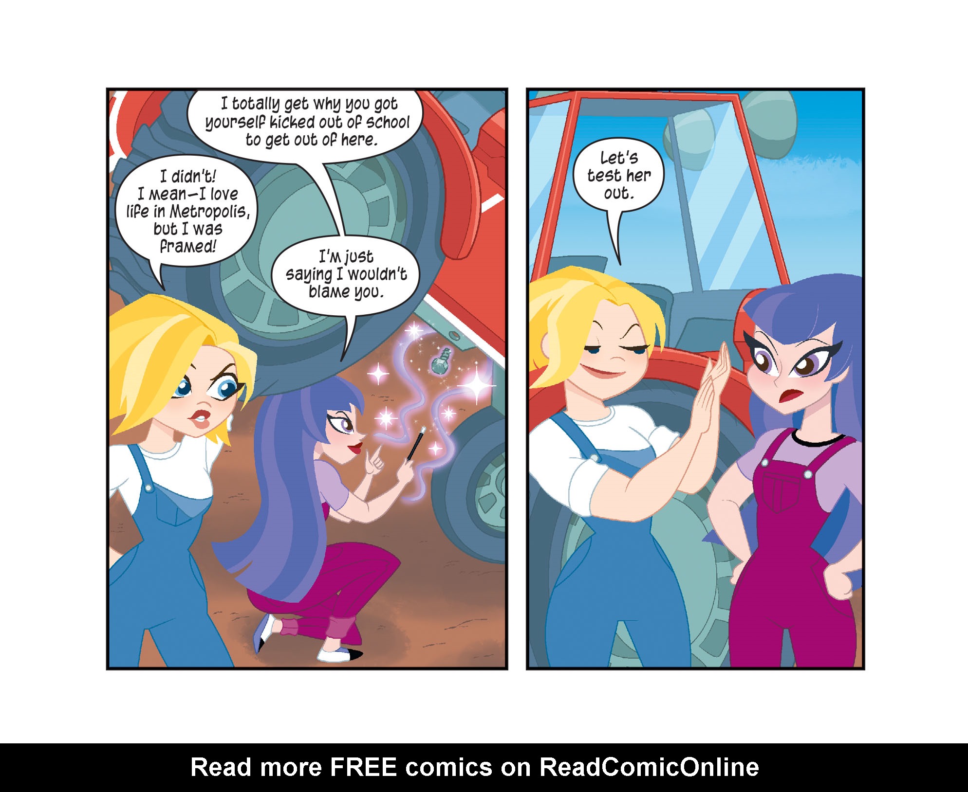 Read online DC Super Hero Girls: Weird Science comic -  Issue #4 - 9