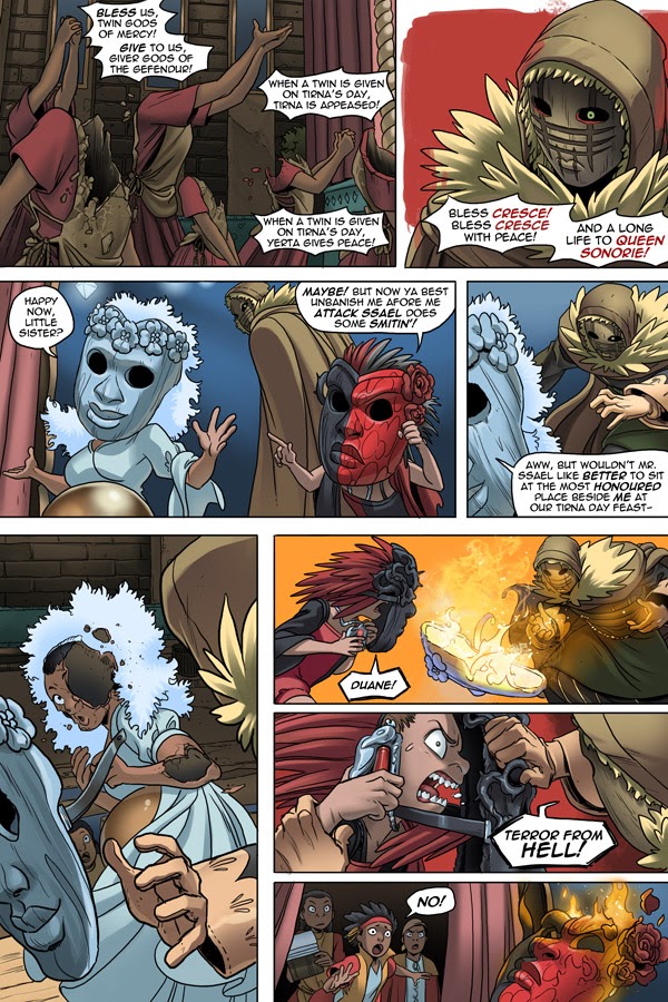 Read online Unsounded comic -  Issue #15 - 112