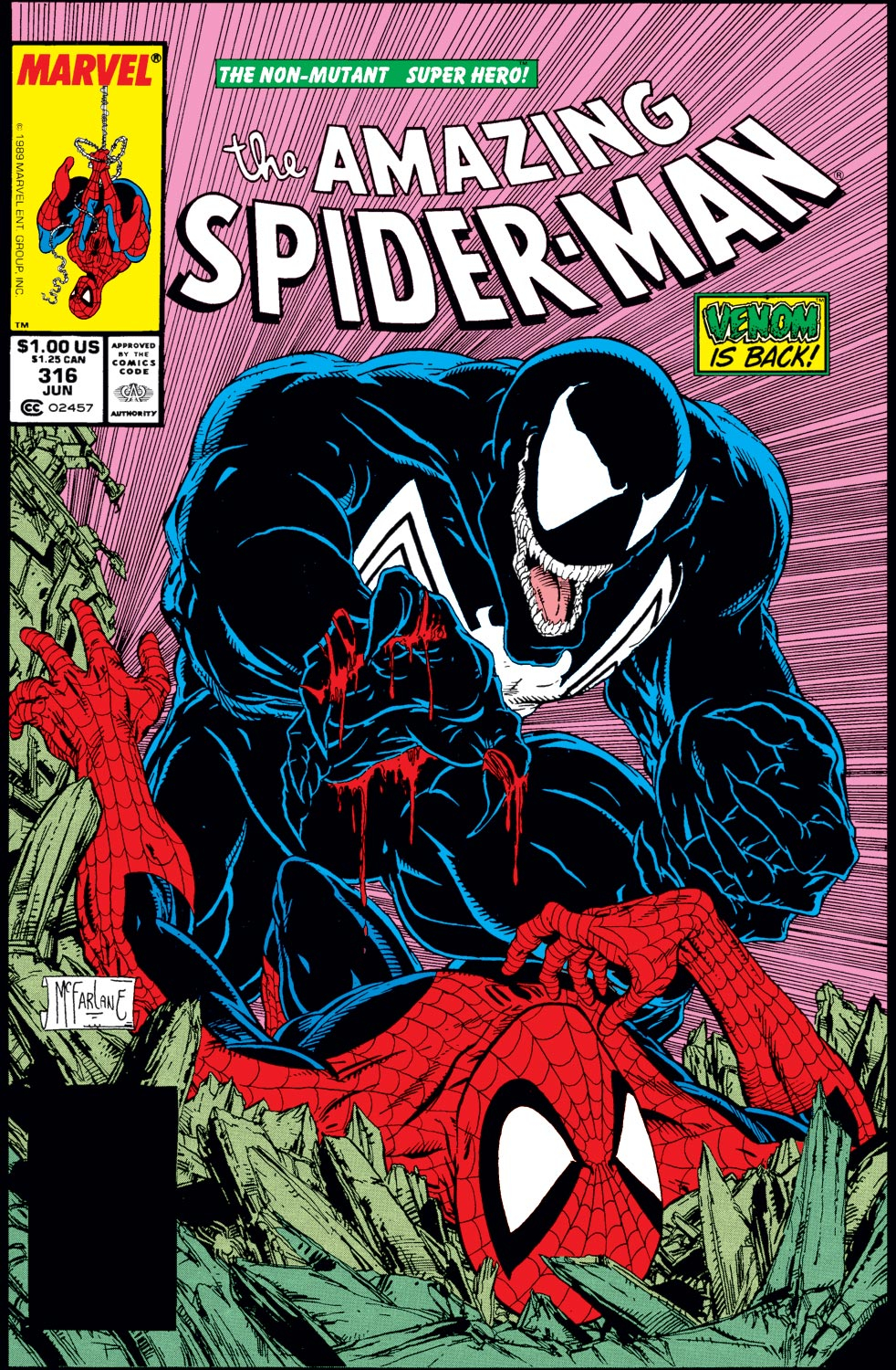 Read online The Amazing Spider-Man (1963) comic -  Issue #316 - 1