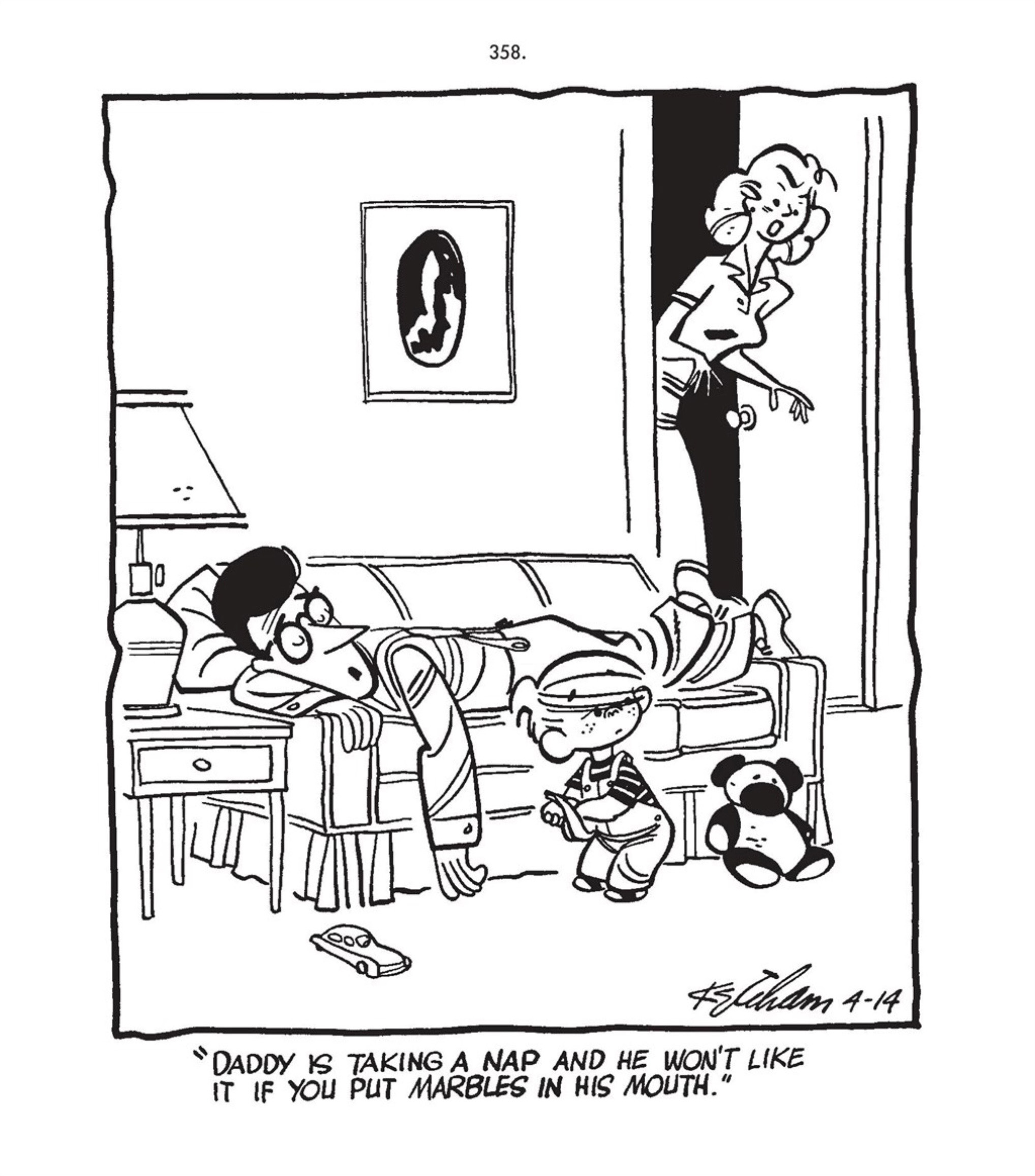 Read online Hank Ketcham's Complete Dennis the Menace comic -  Issue # TPB 1 (Part 4) - 84