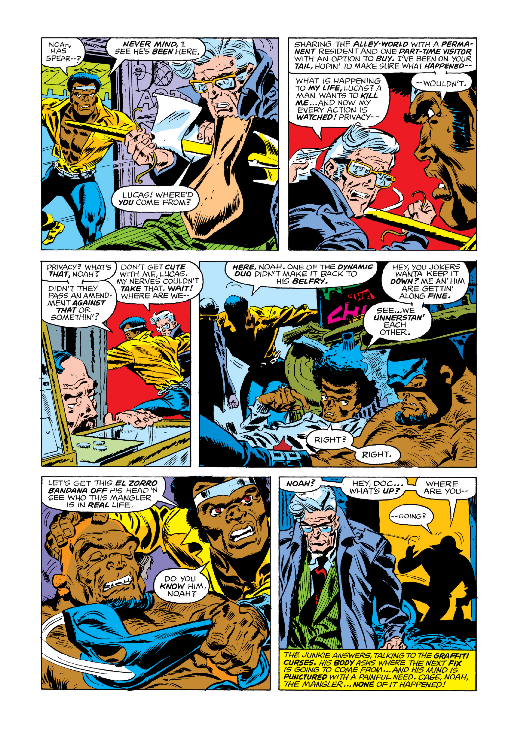 Read online Marvel Masterworks: Luke Cage, Power Man comic -  Issue # TPB 3 (Part 1) - 58