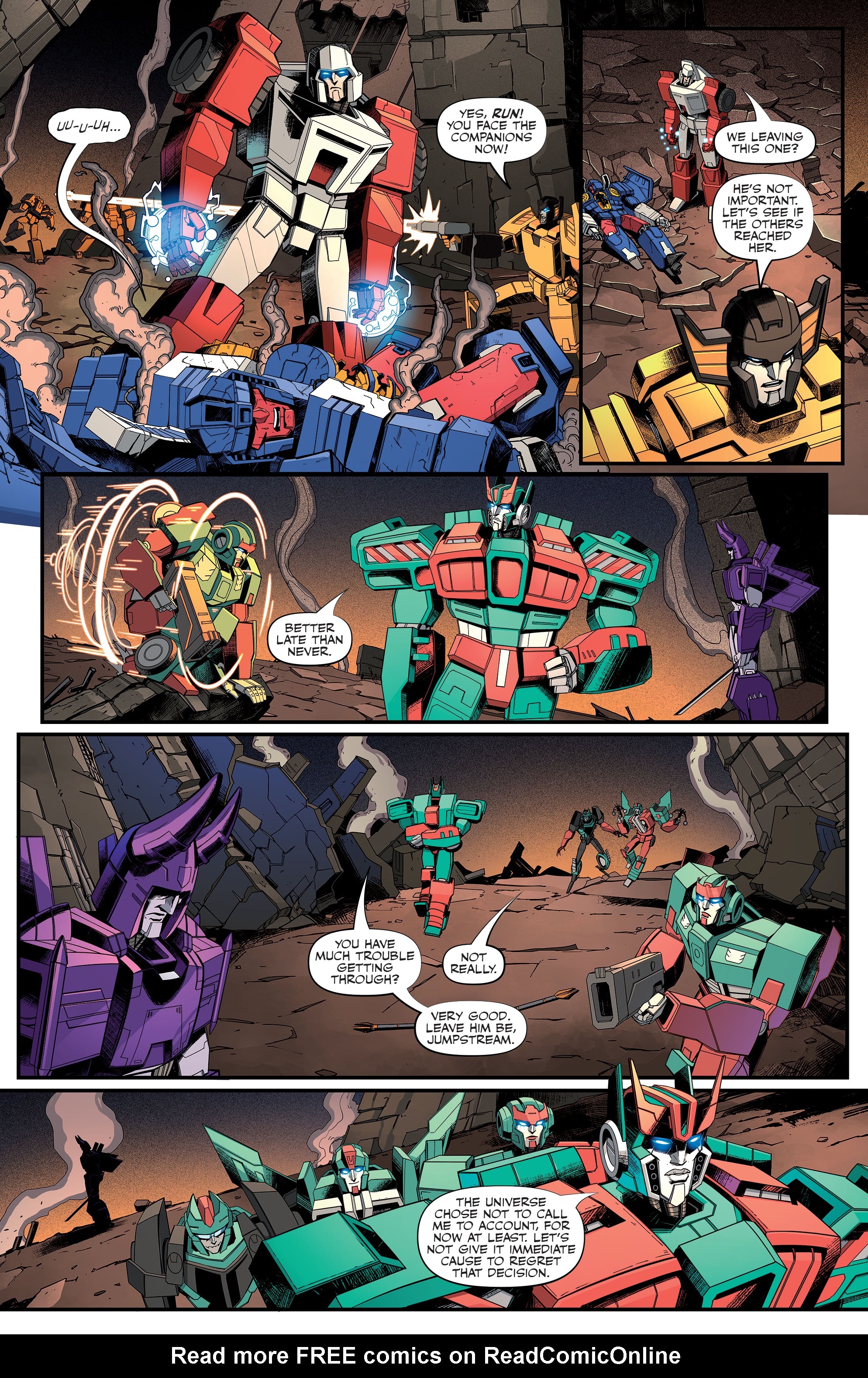 Read online Transformers (2019) comic -  Issue #30 - 21