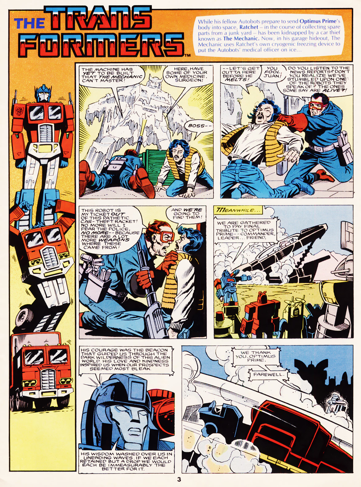 Read online The Transformers (UK) comic -  Issue #110 - 3