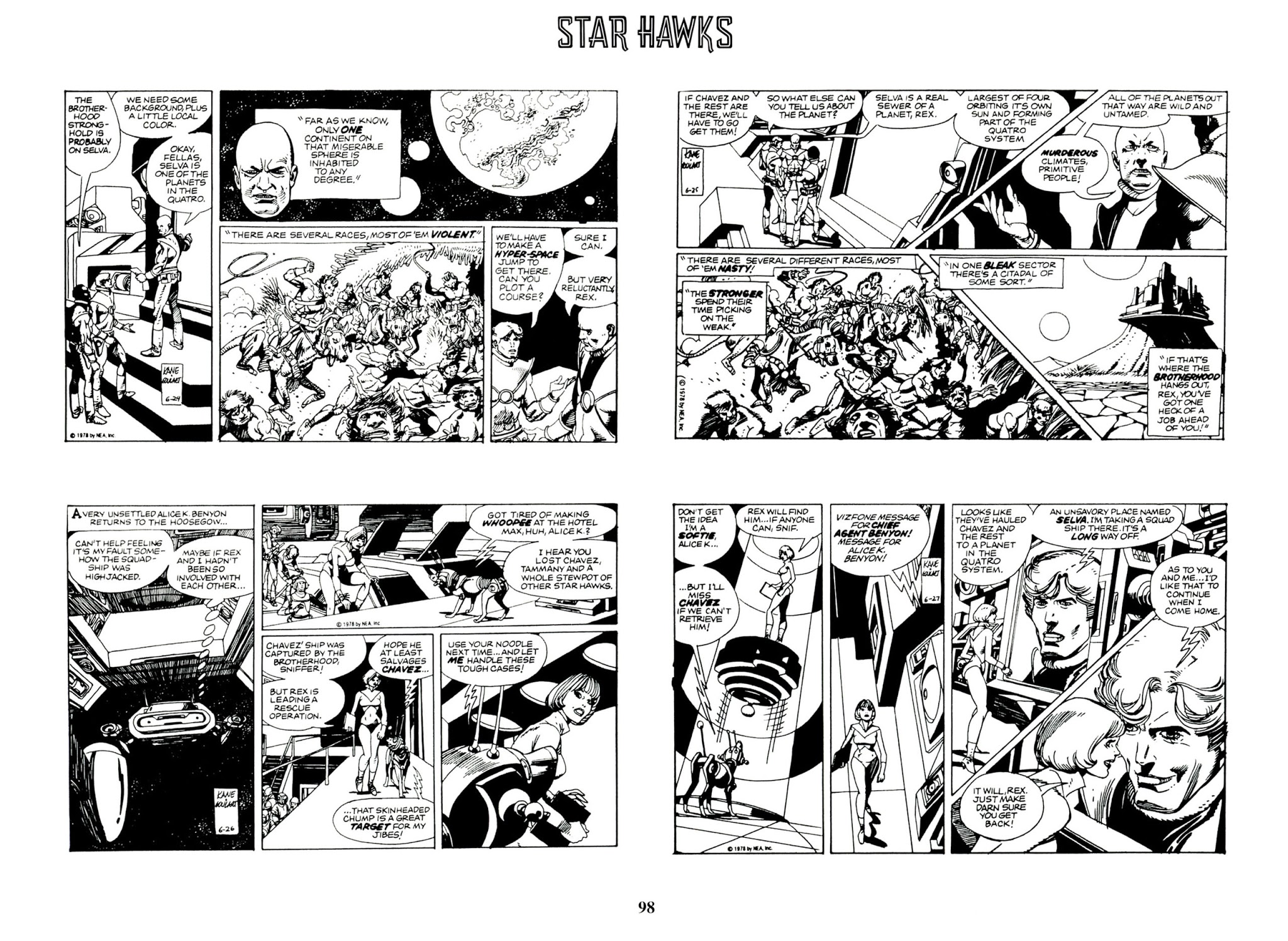Read online Star Hawks: The Complete Series comic -  Issue # TPB - 98