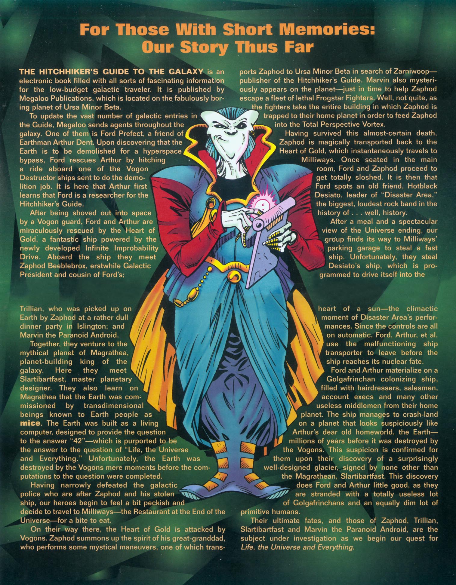 Read online Life, the Universe and Everything comic -  Issue #1 - 4