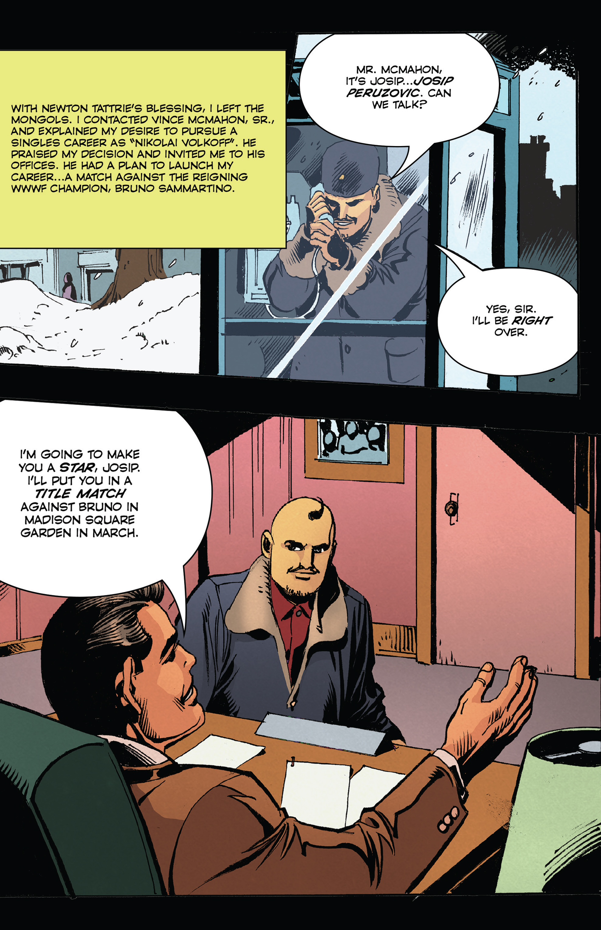 Read online Turnbuckle Titans: Nikolai Volkoff comic -  Issue #2 - 24